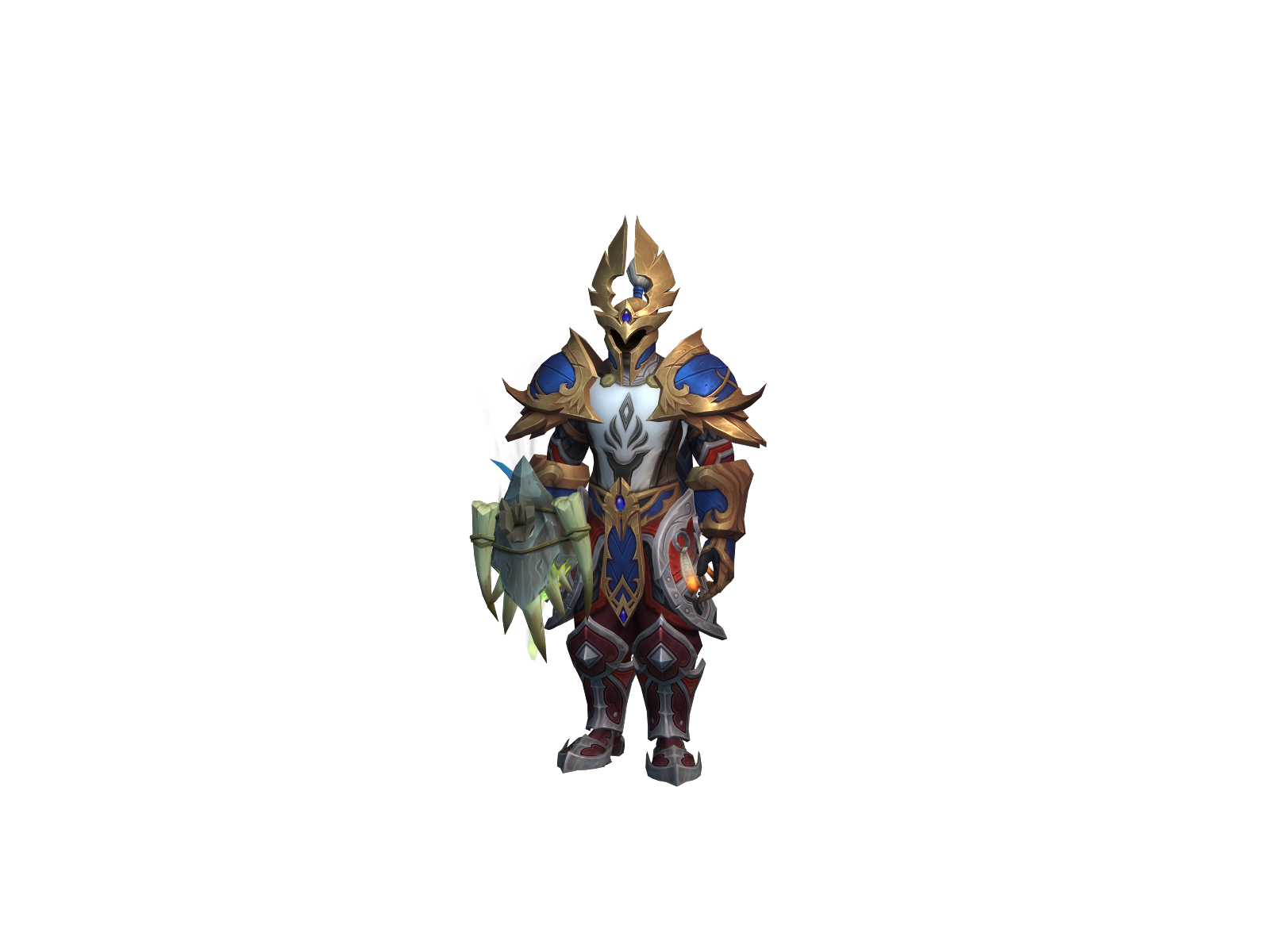 Îvenhoe 3D character render