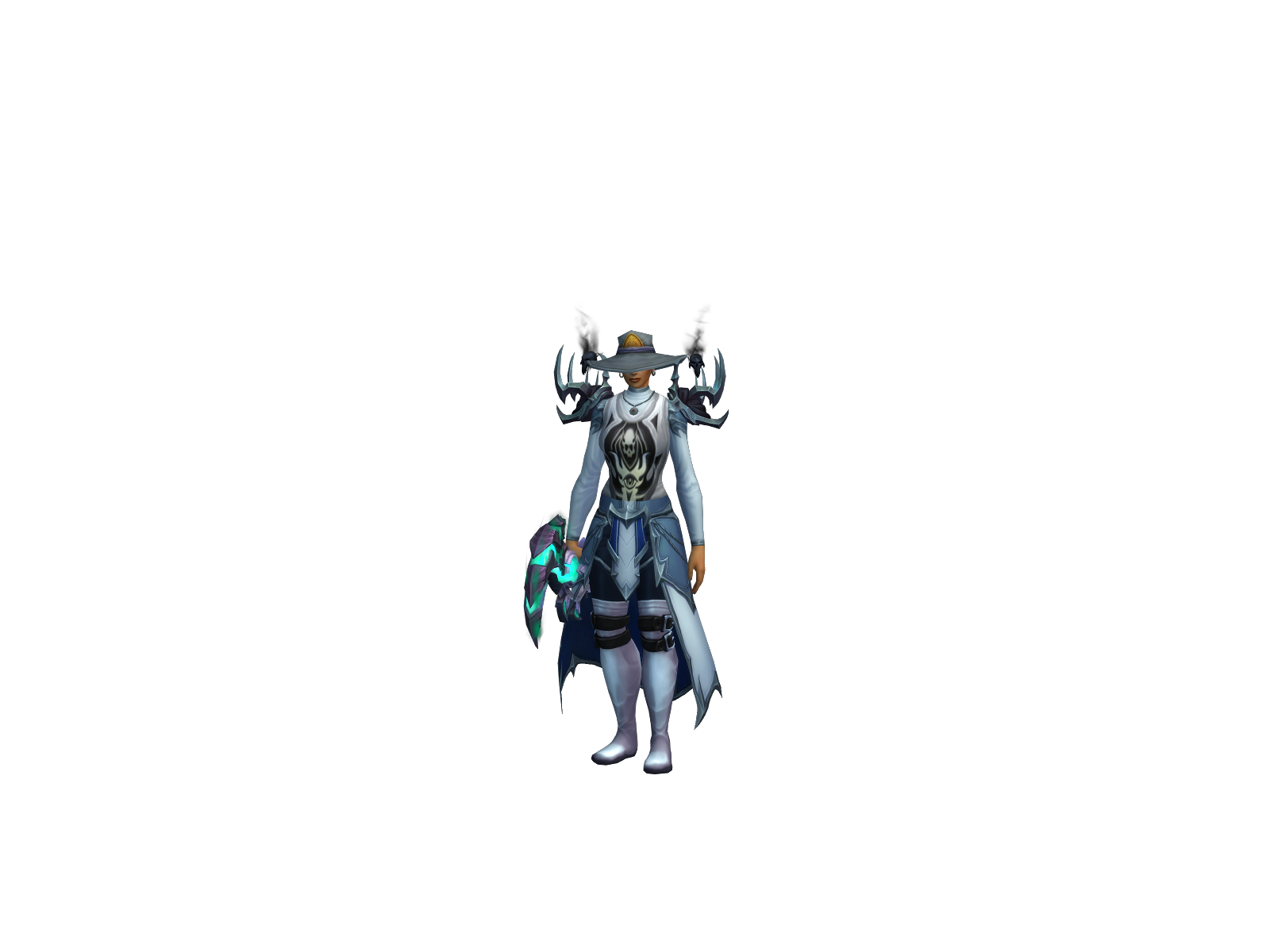 Shâttèrmâybé 3D character render