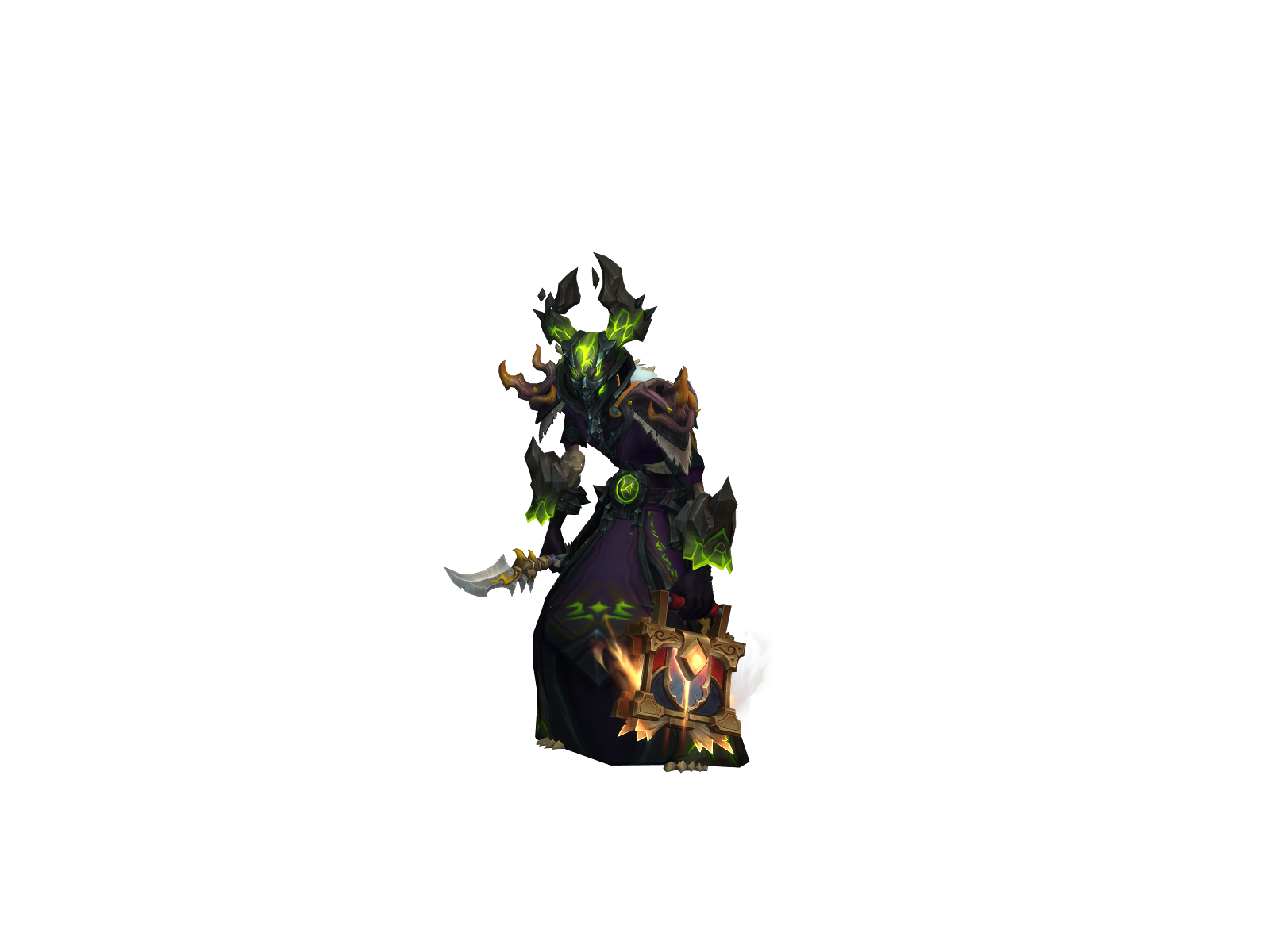 Shínrâ 3D character render