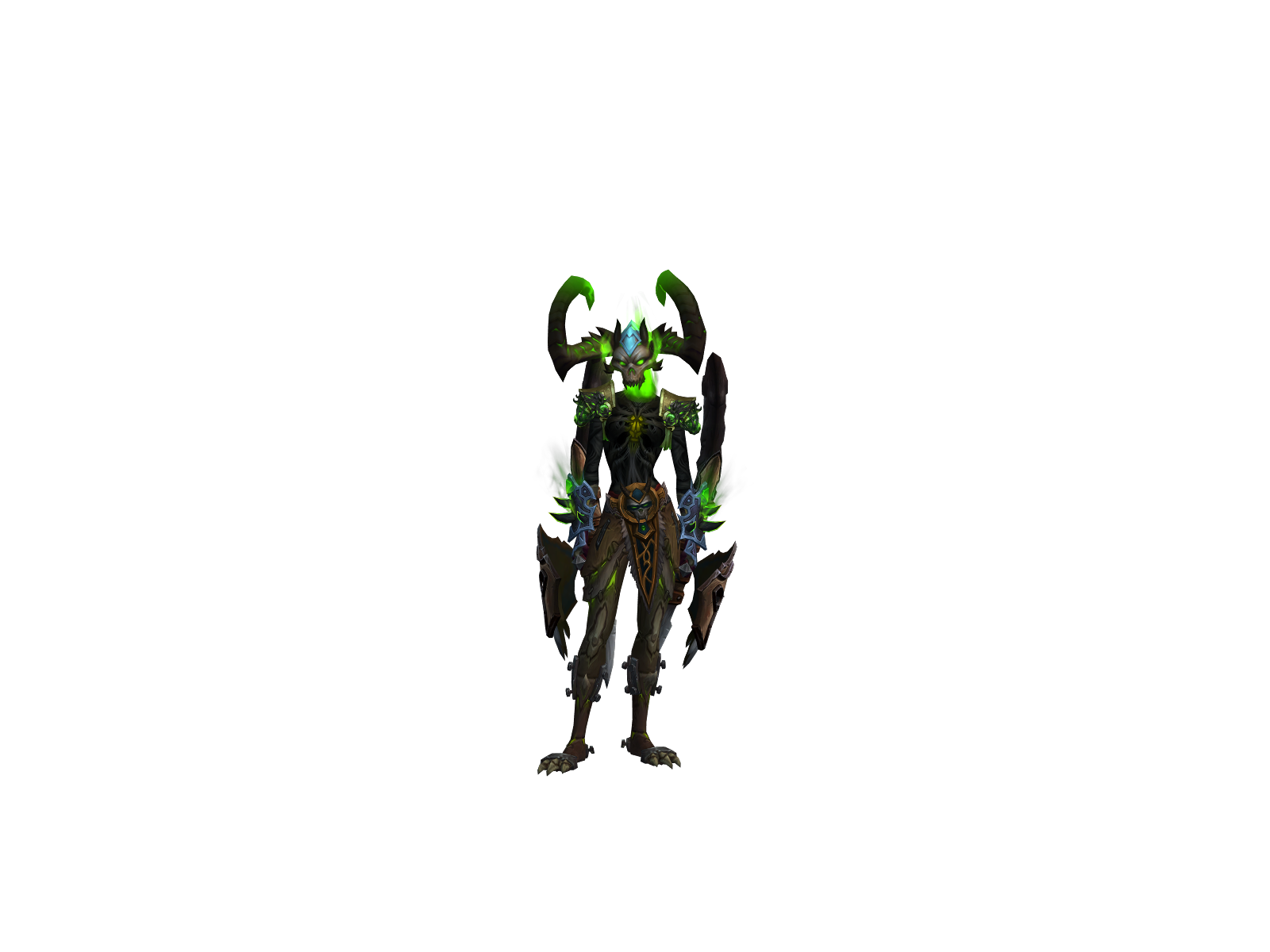 Evîlîn 3D character render