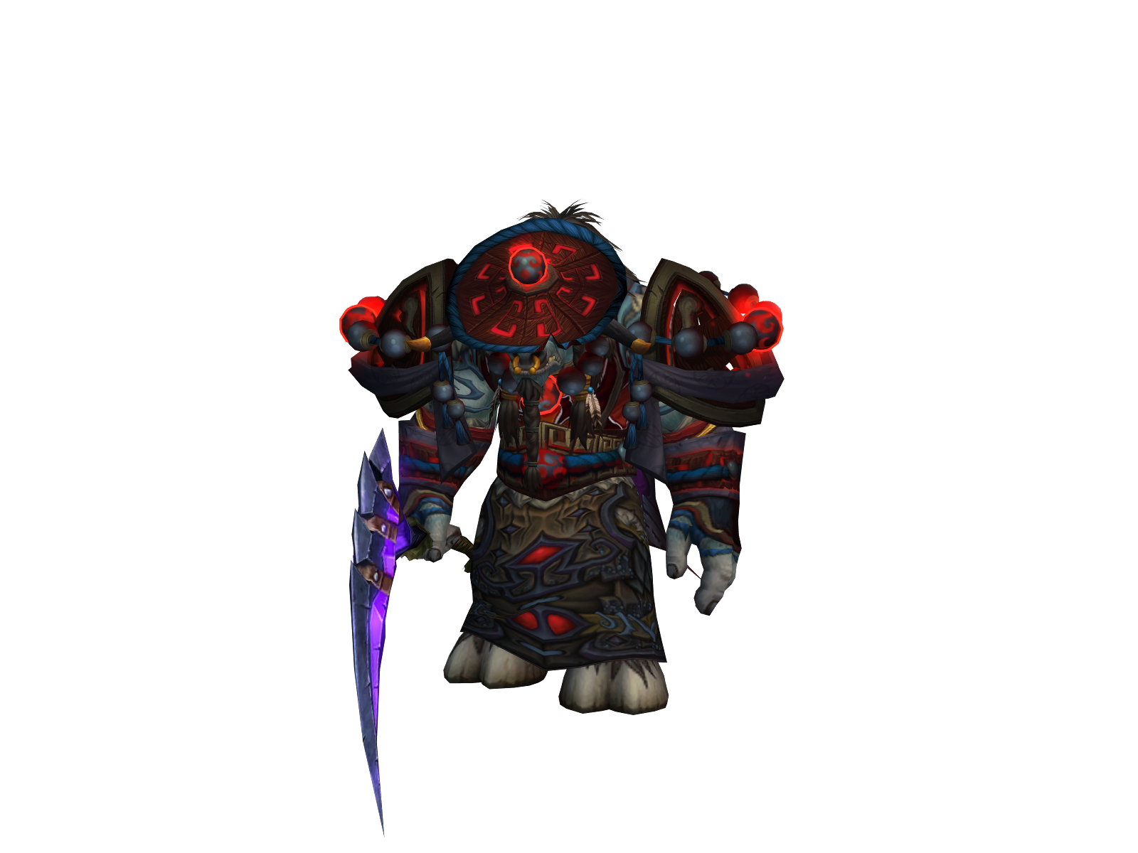 Naaltah 3D character render