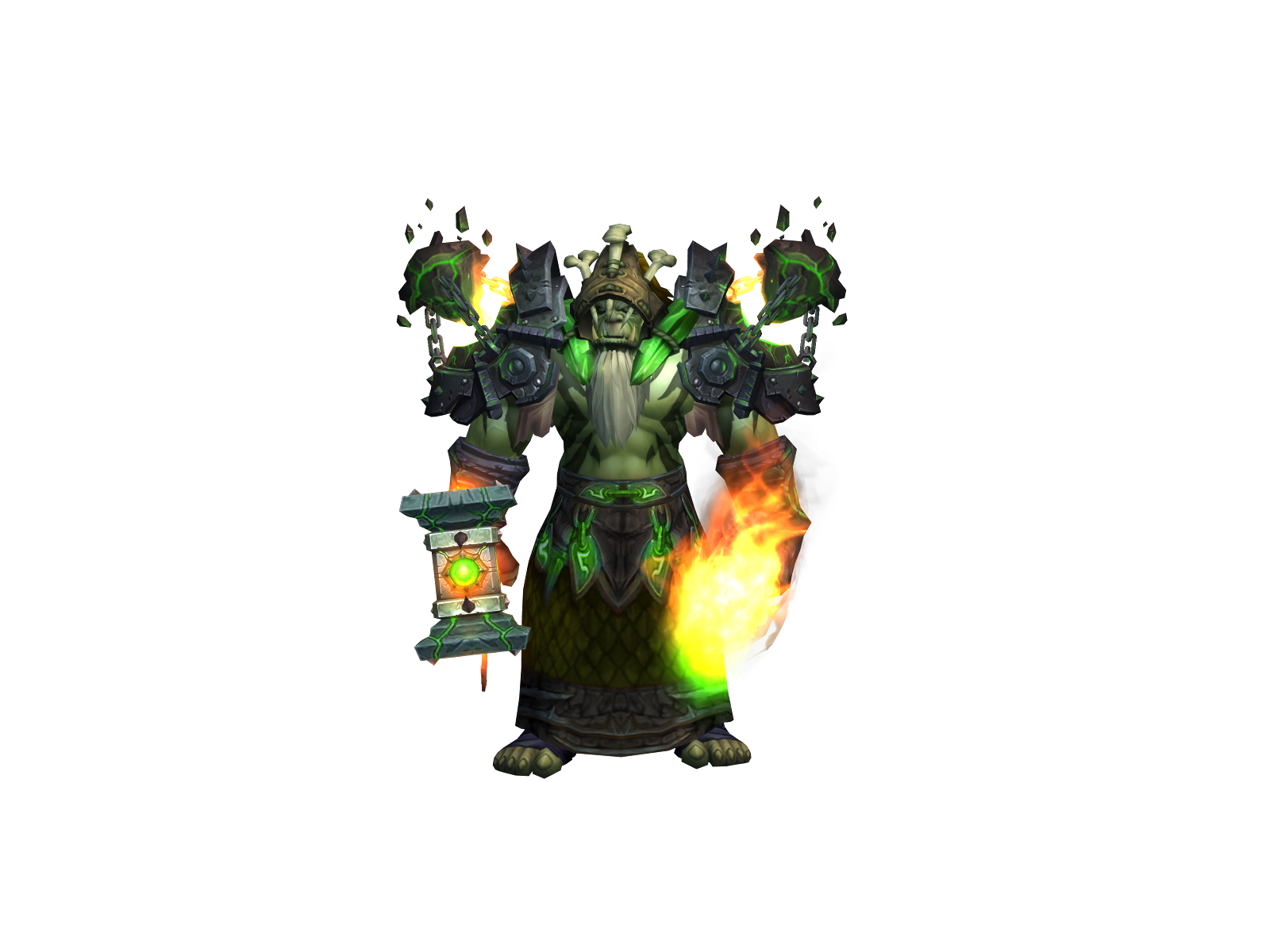 Arbaal 3D character render
