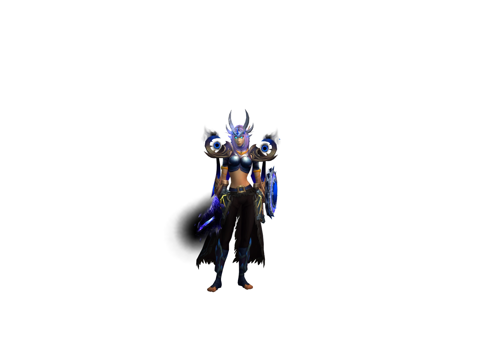 Cadý 3D character render
