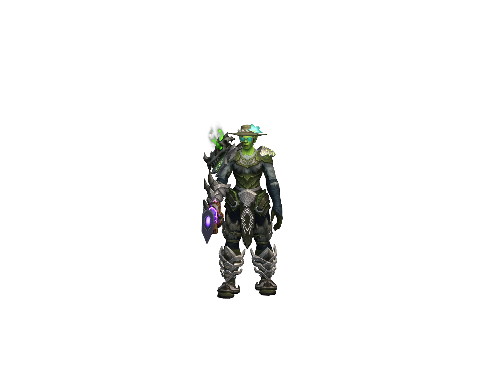 Icrown 3D character render