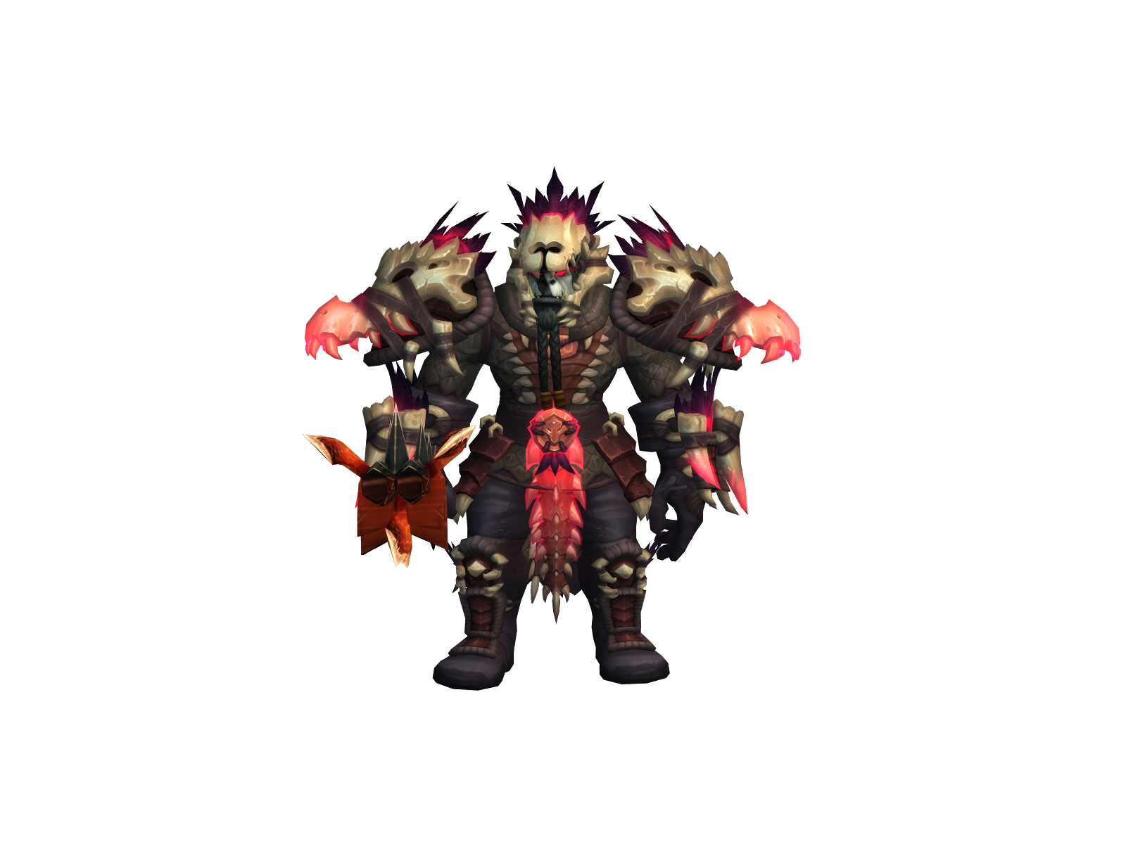 Nâschèr 3D character render