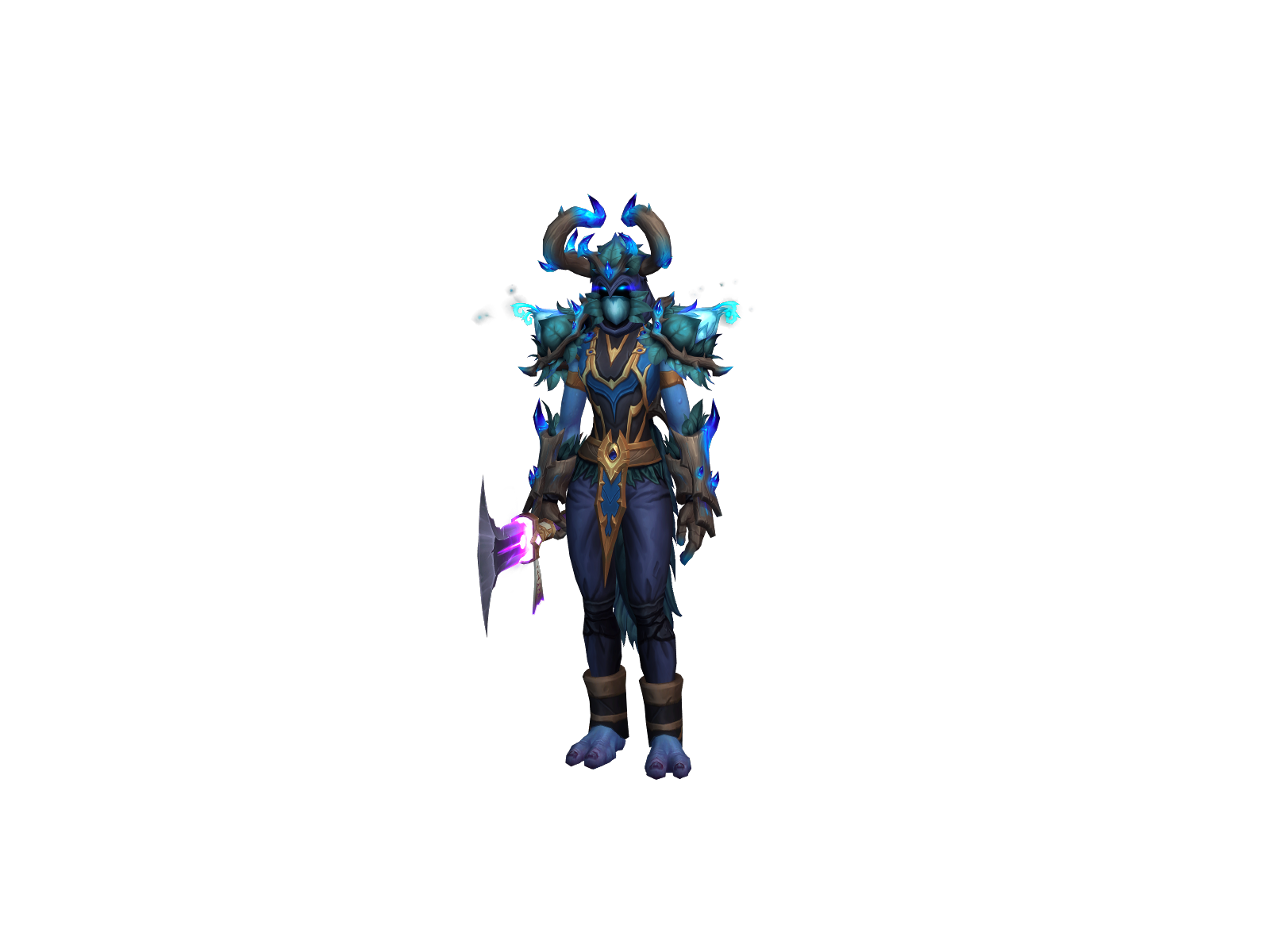 Druchori 3D character render