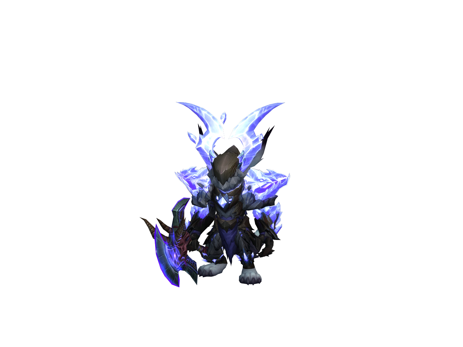Flüüschi 3D character render