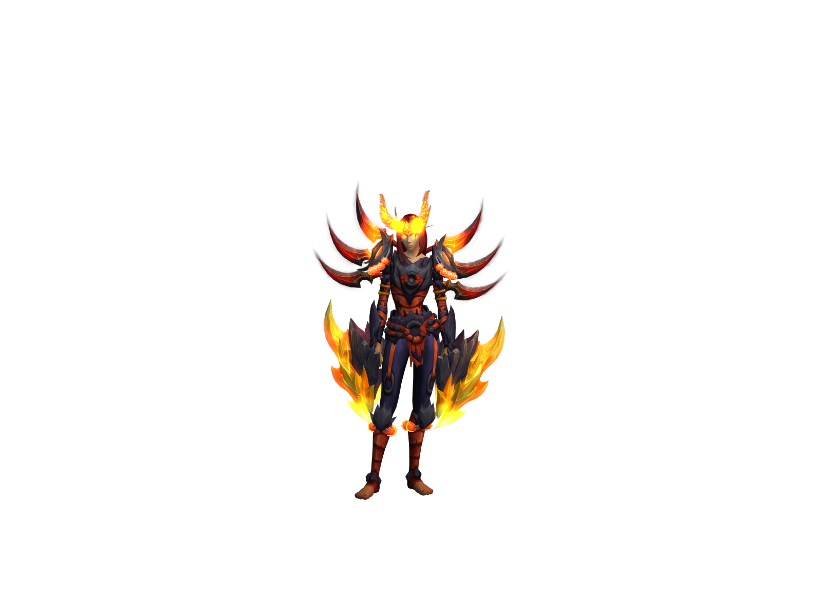 Vynra 3D character render