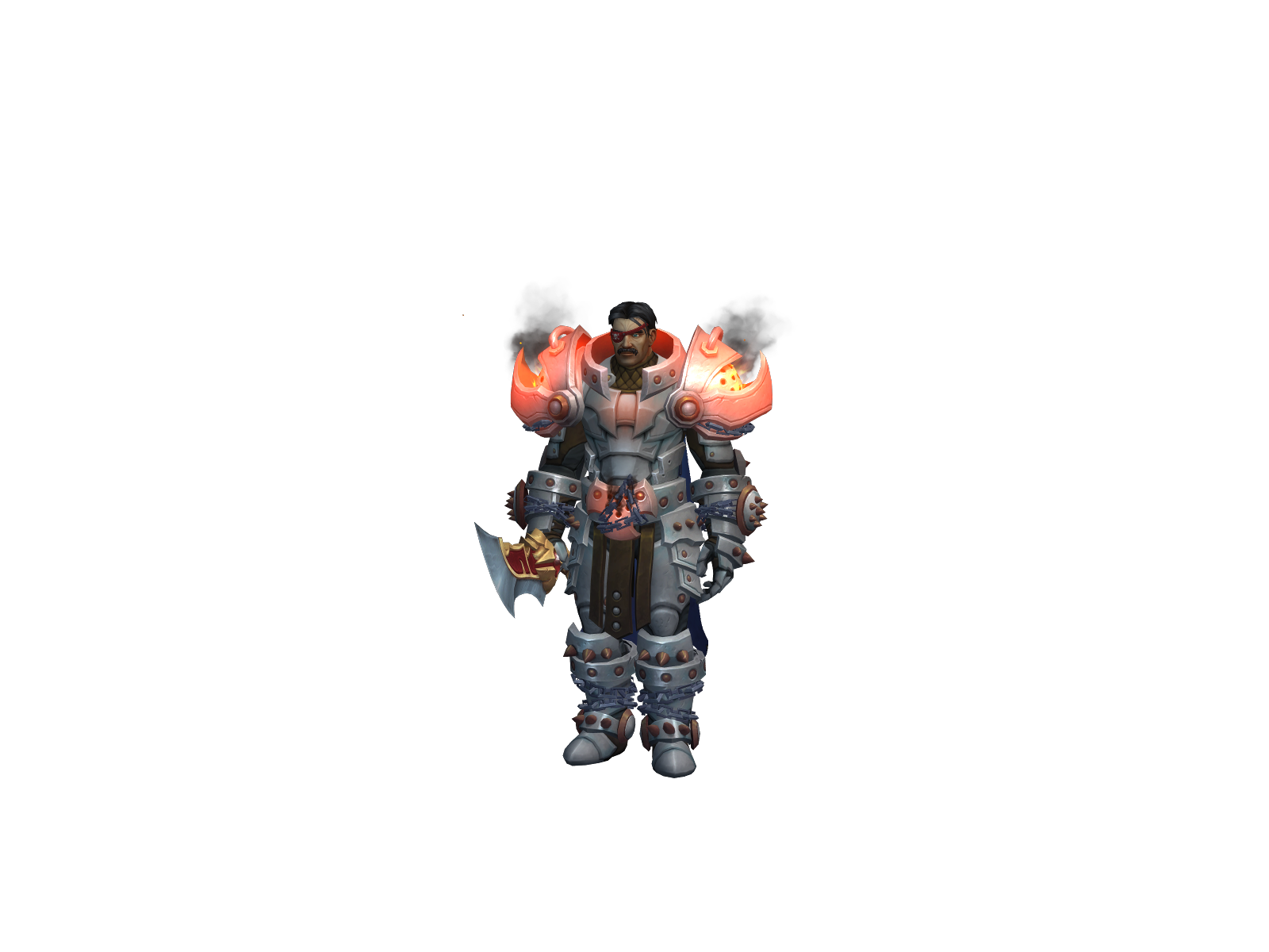 Самеди 3D character render