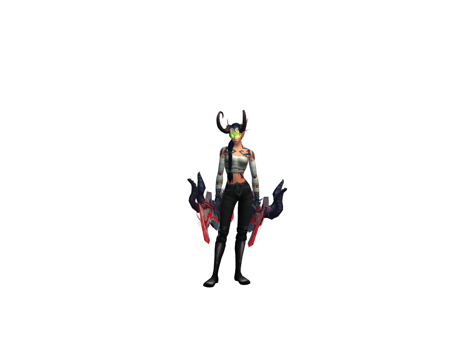 Нарнесса 3D character render