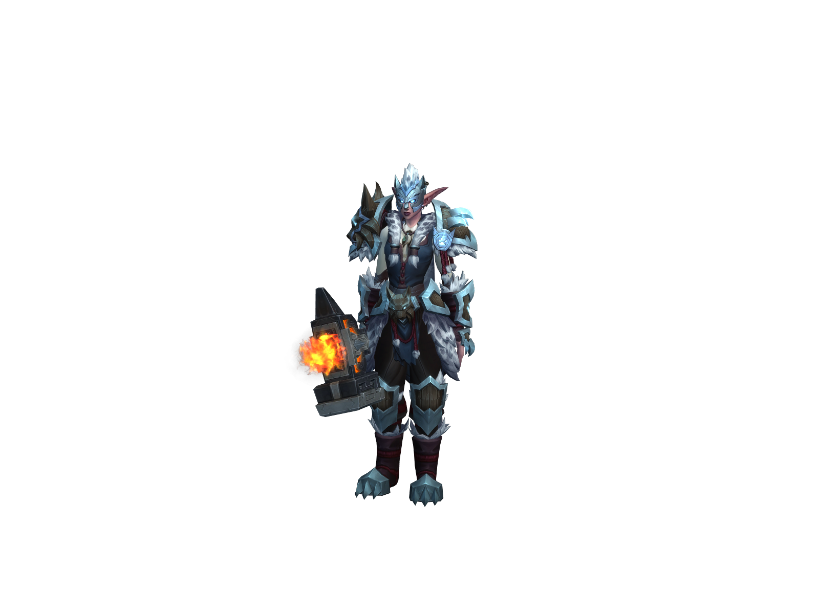 Микозюля 3D character render