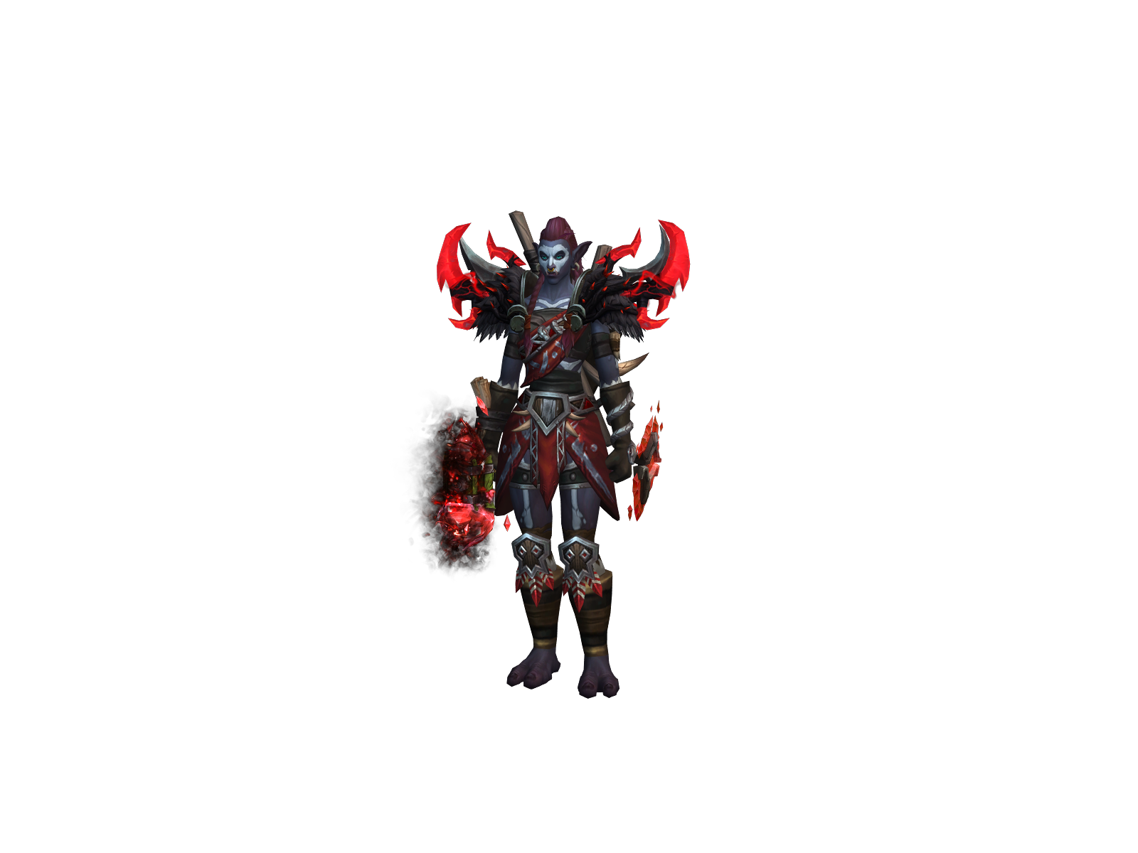 Ванлаф 3D character render