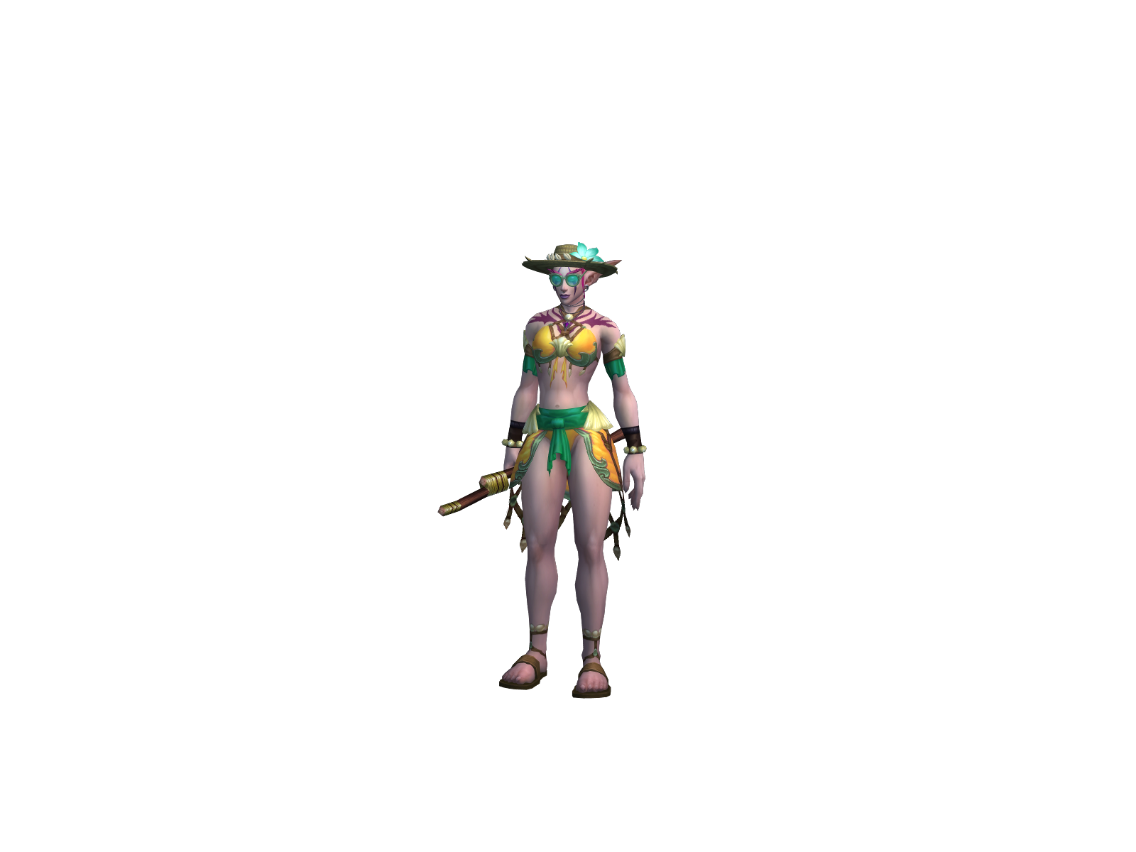 Жарю 3D character render