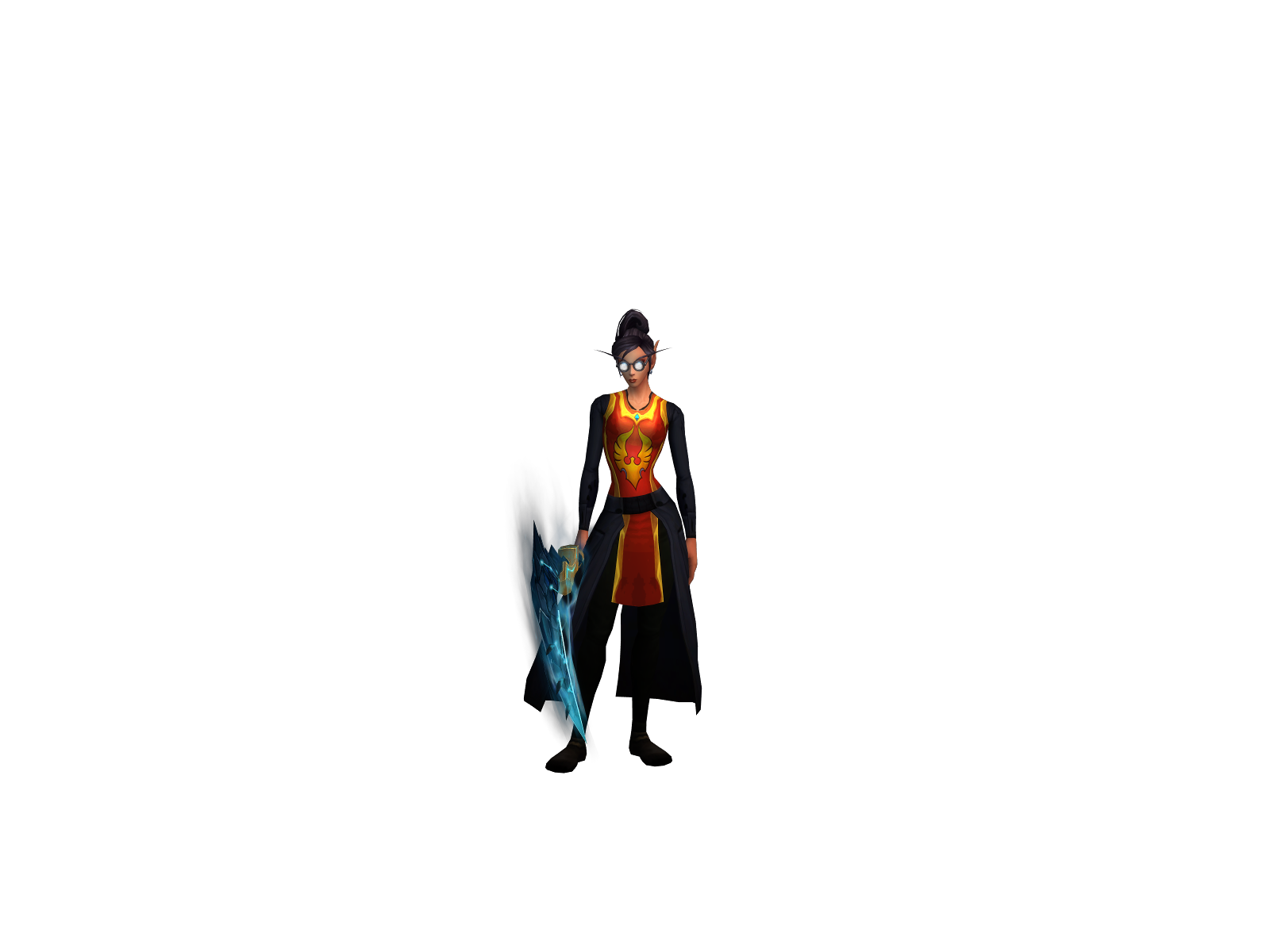 Амбертель 3D character render
