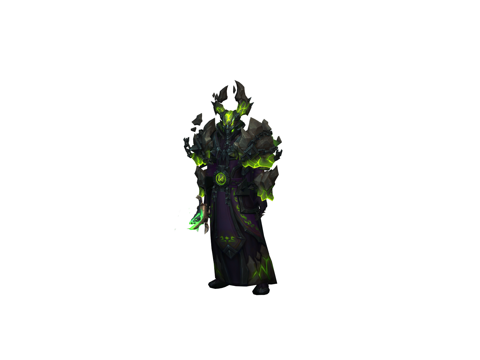 Архидемонит 3D character render