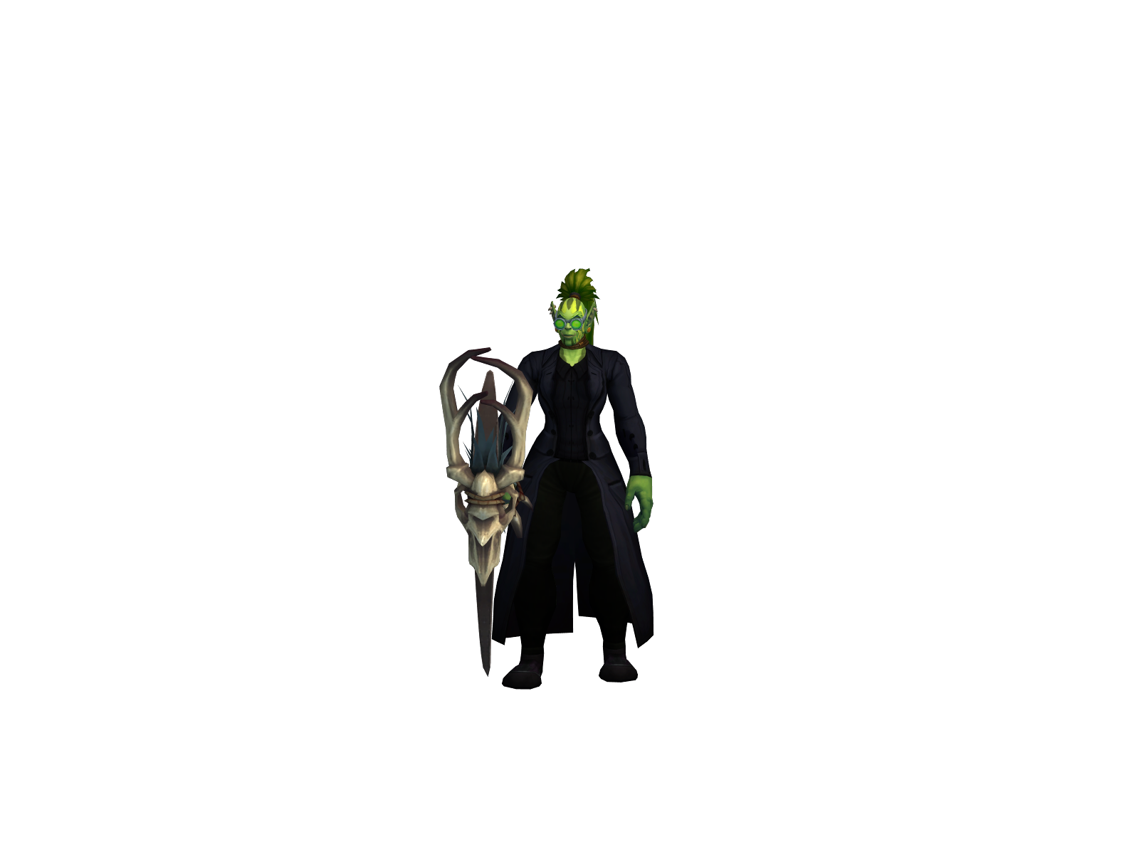 Чудобаба 3D character render