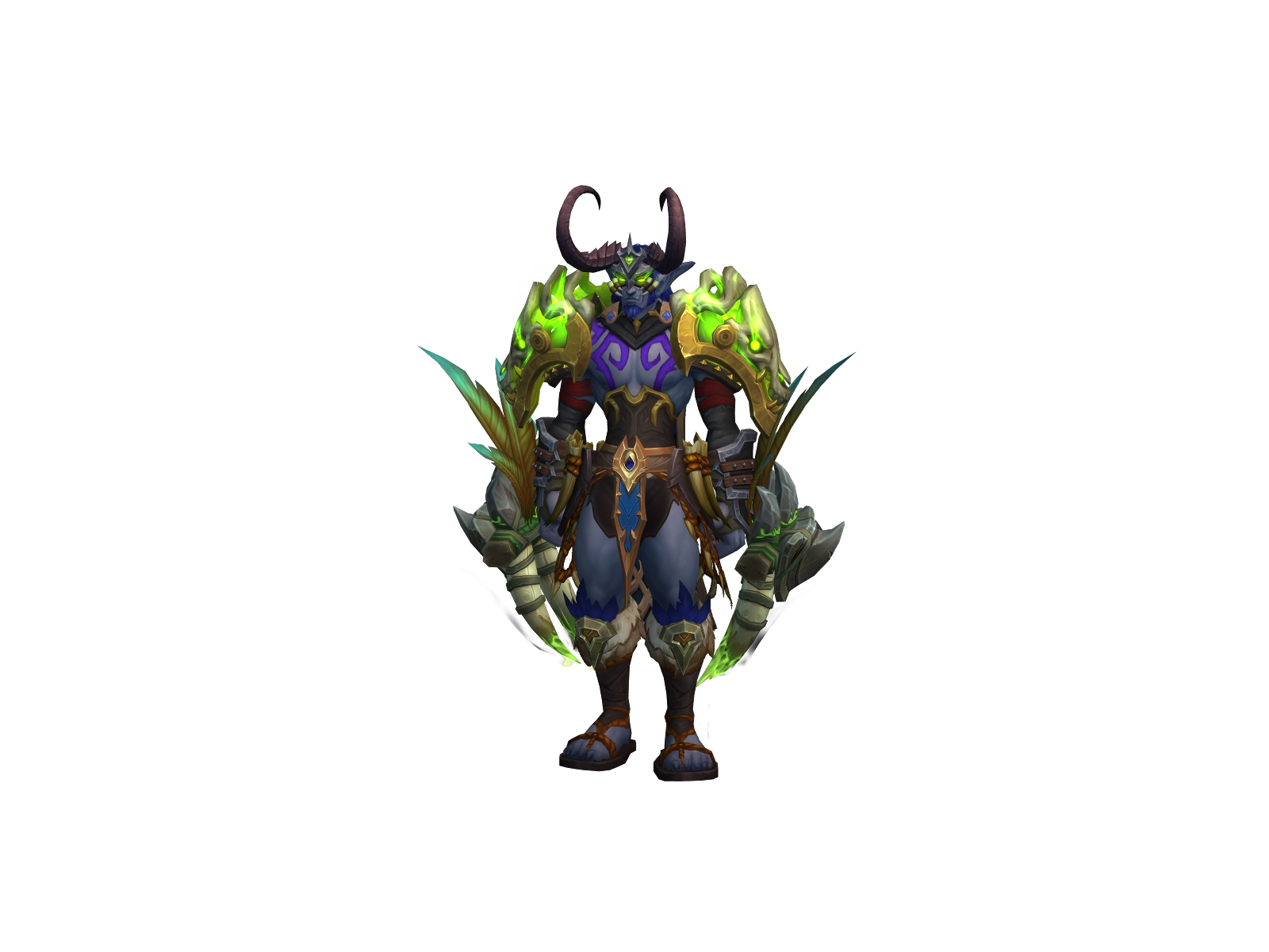 Сквернотоп 3D character render
