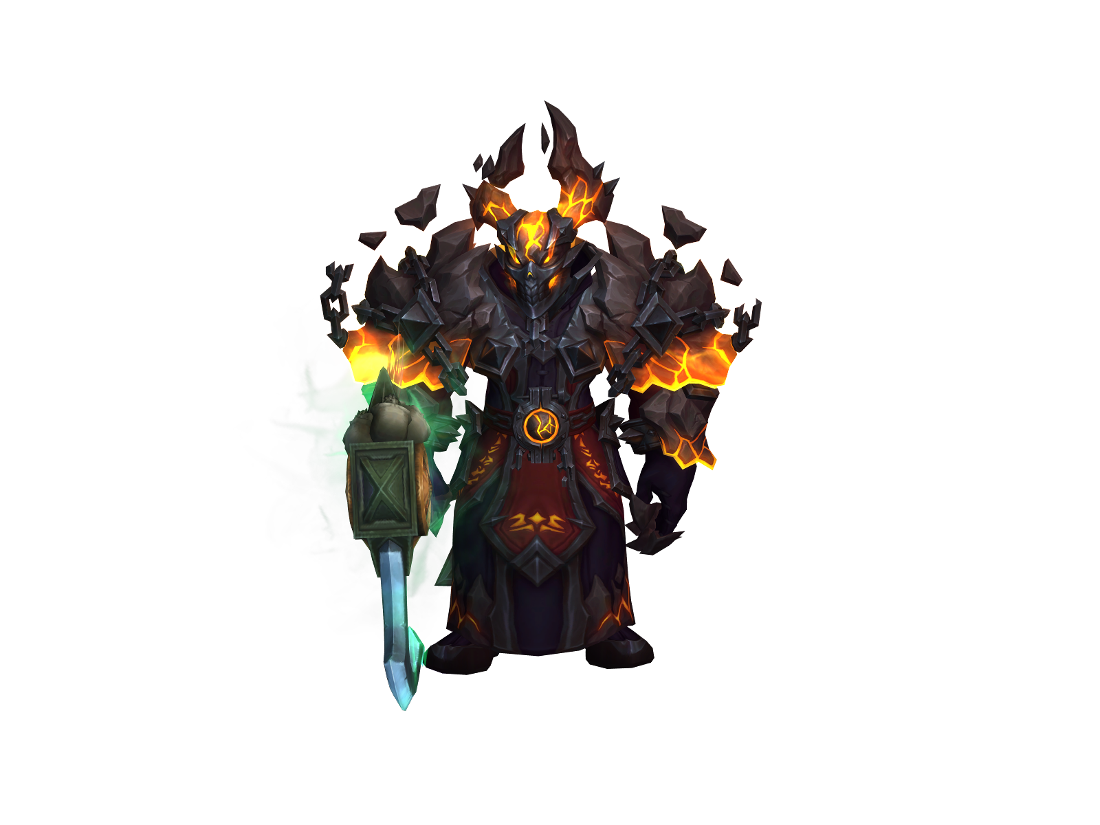 Кусториус 3D character render