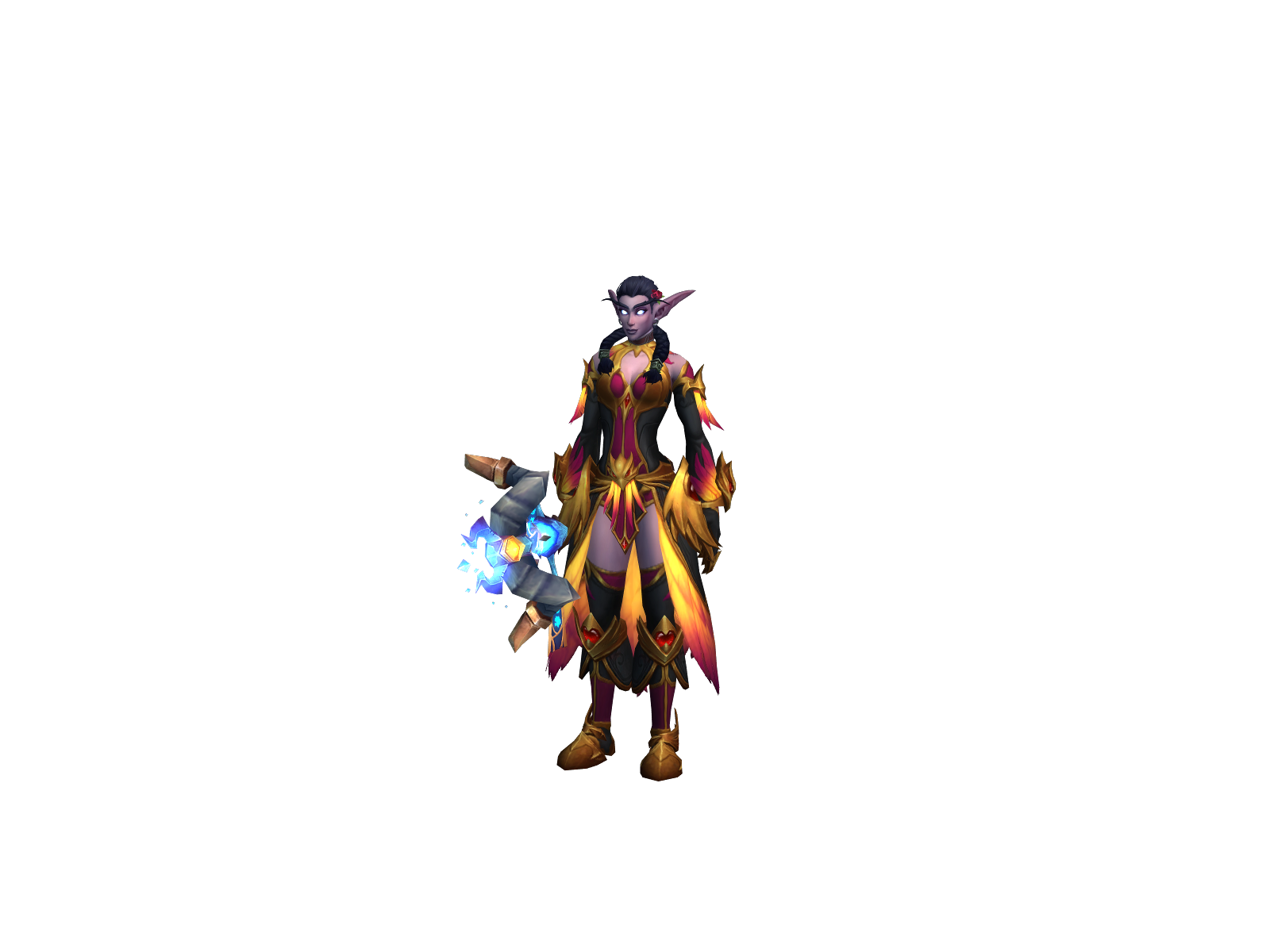 Луннаялисица 3D character render