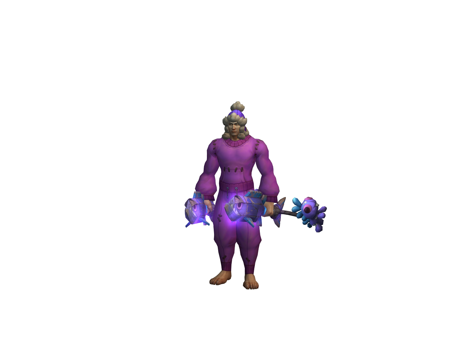 Бостард 3D character render