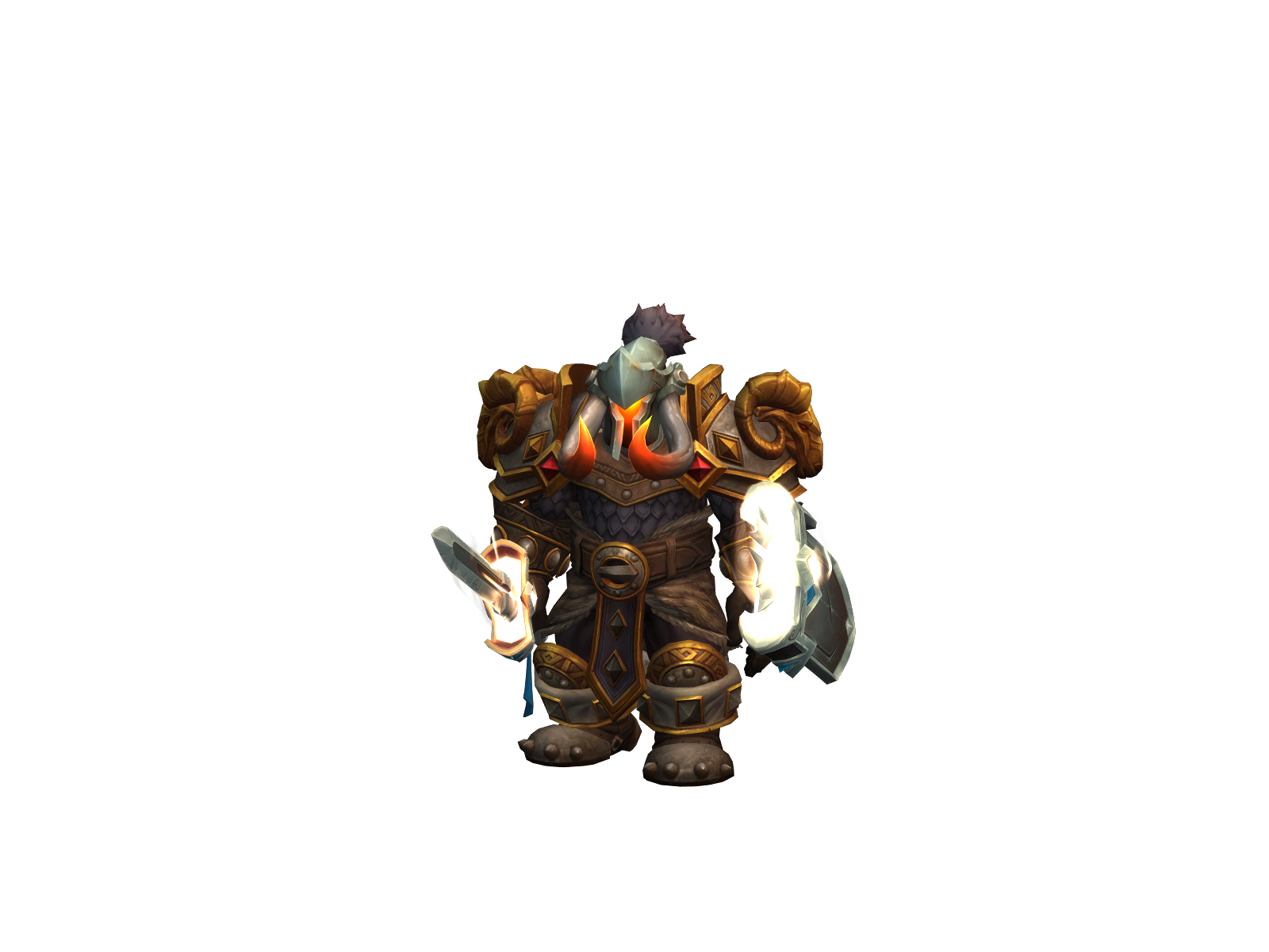 Молотогрим 3D character render