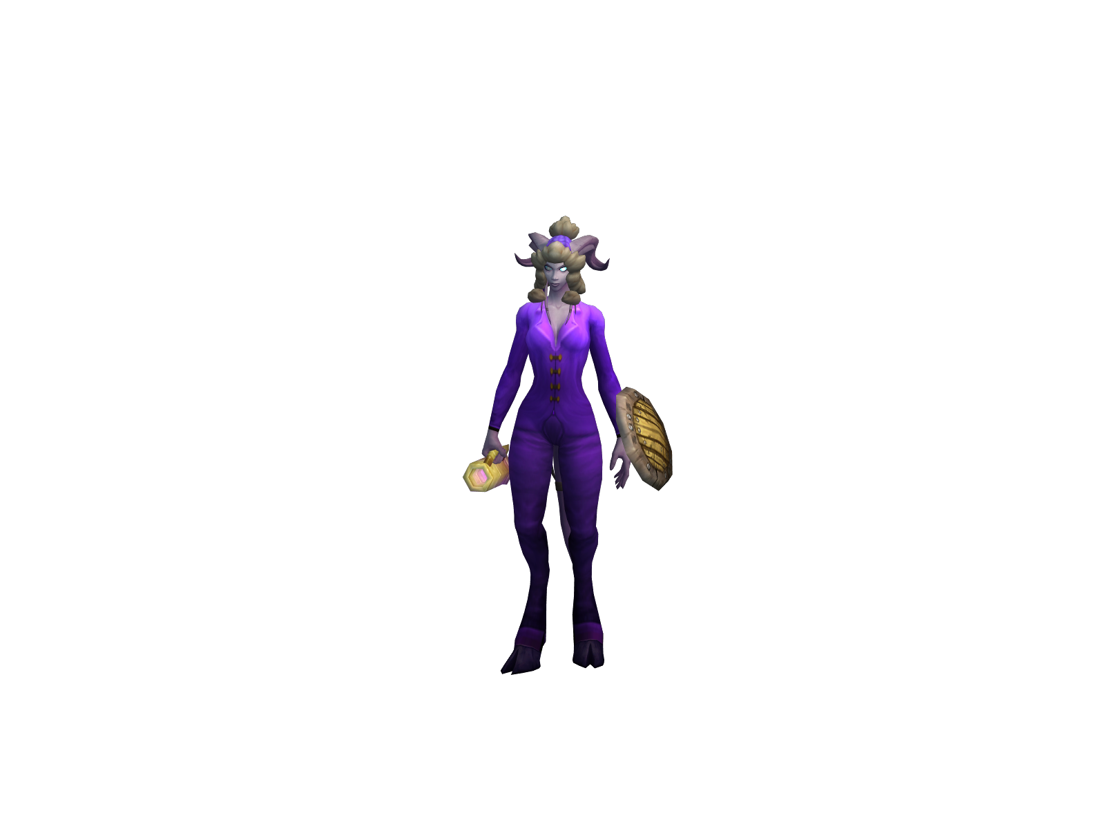 Злаяальтушка 3D character render