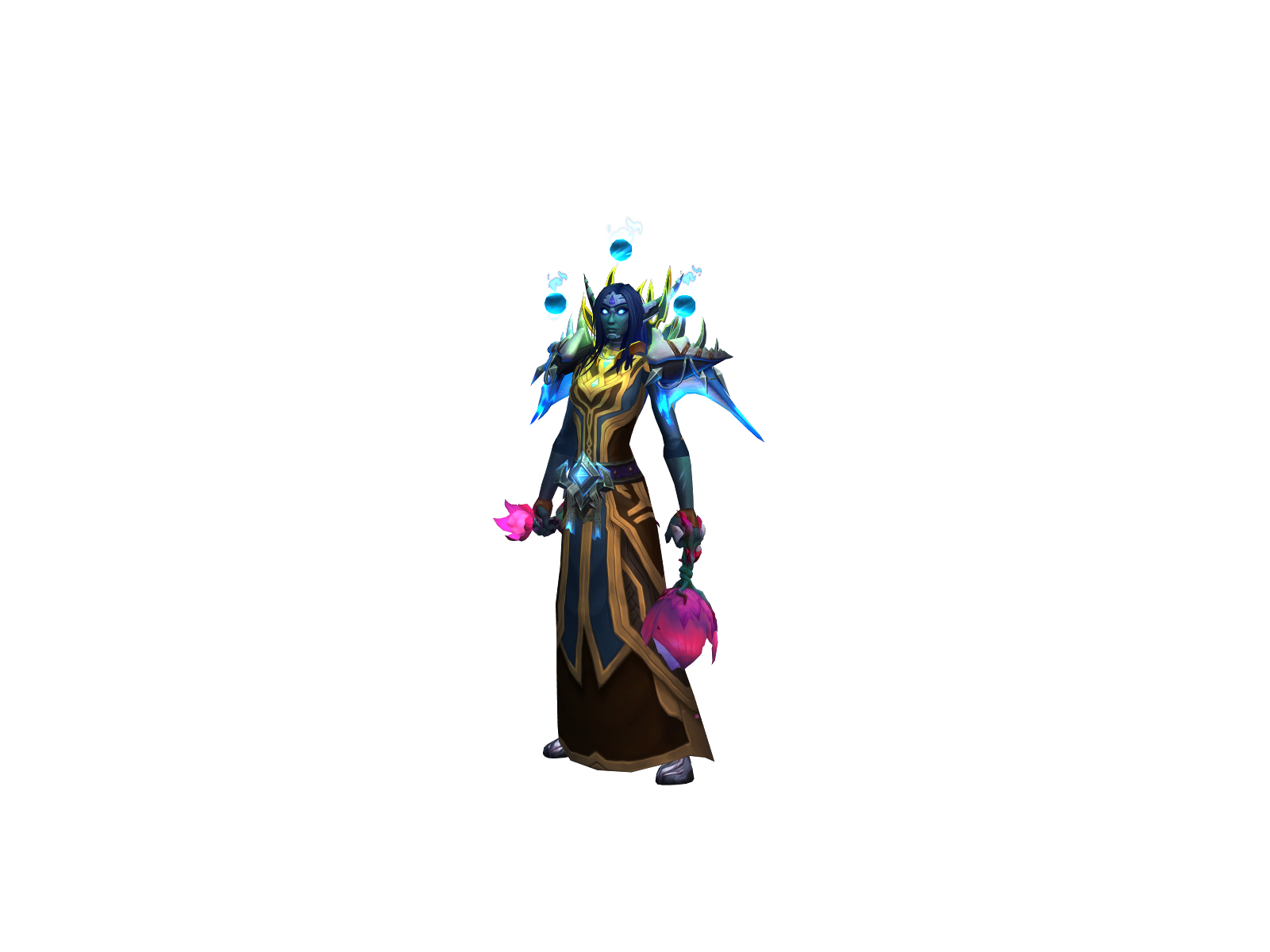 Ннектов 3D character render