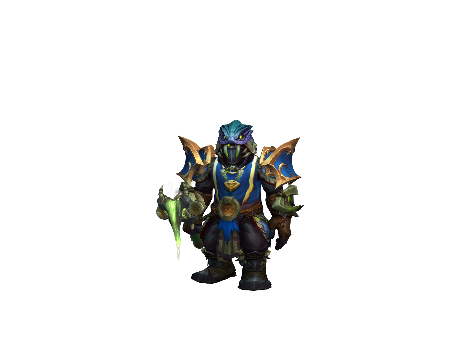 Крастомариф 3D character render