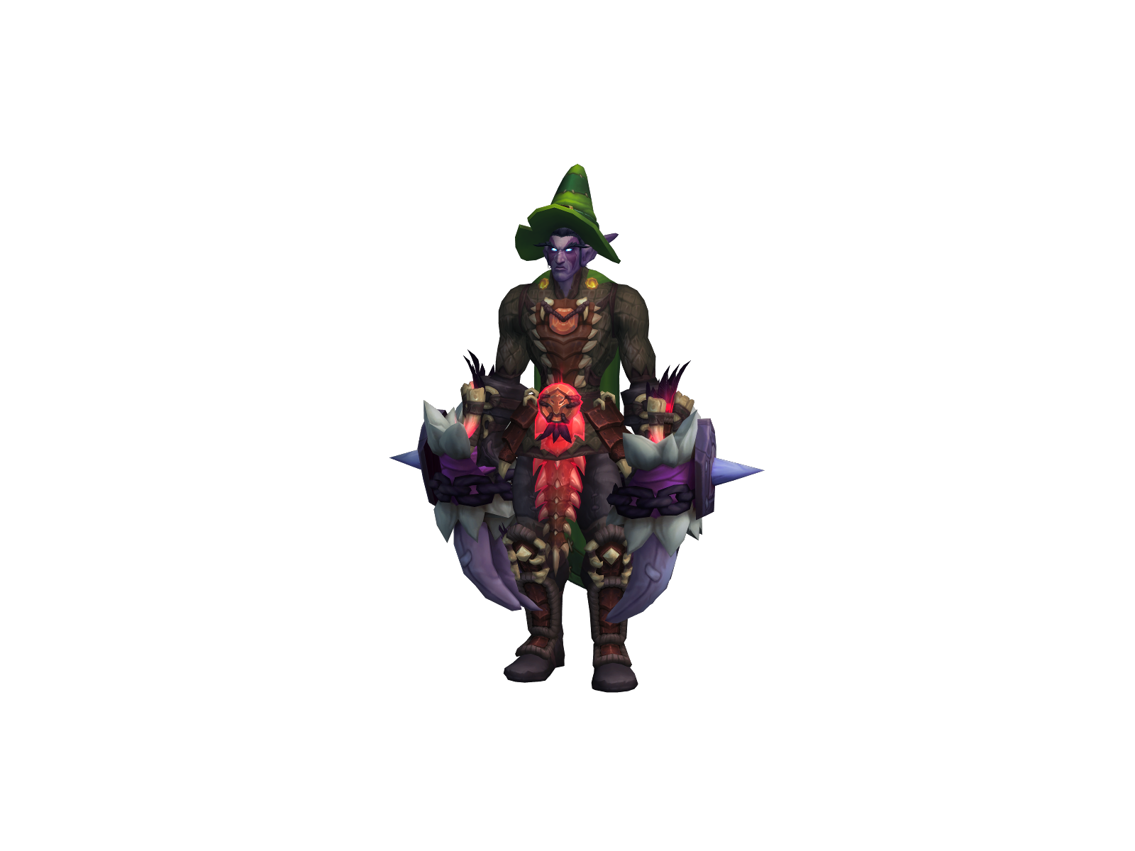 Заргел 3D character render