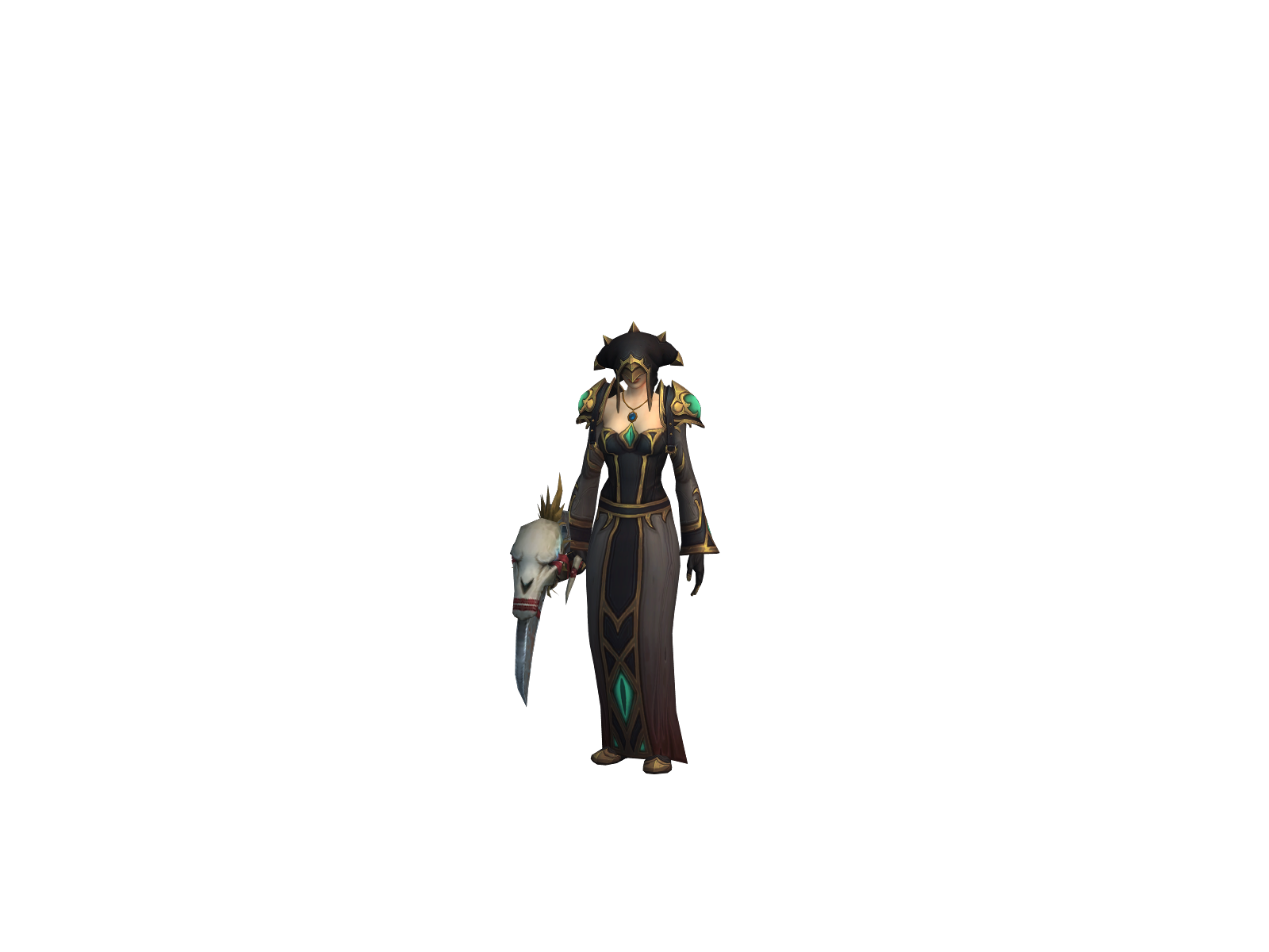 Морталкойл 3D character render