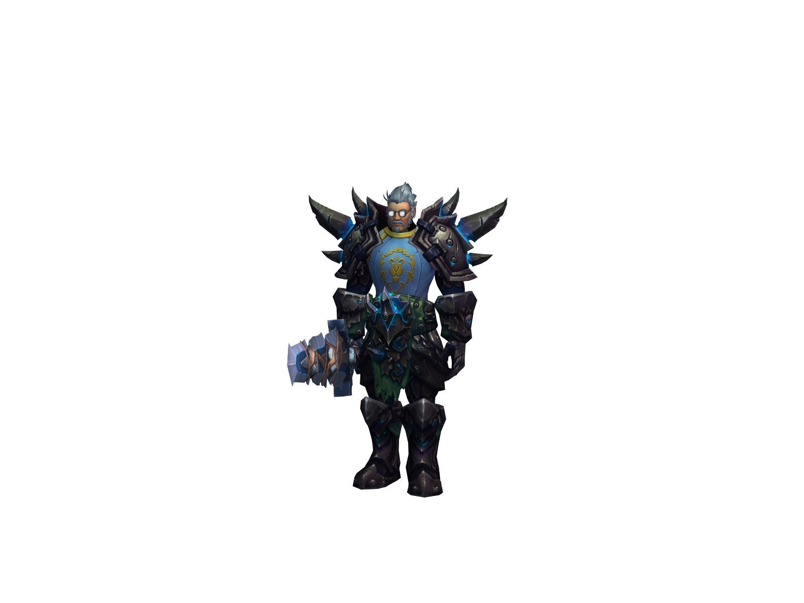 минднайт 3D character render