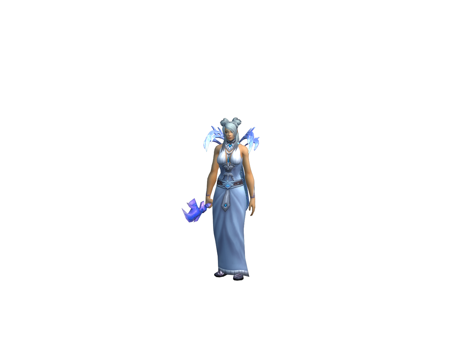 Милахила 3D character render