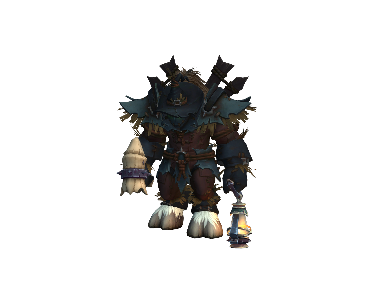 Берложник 3D character render