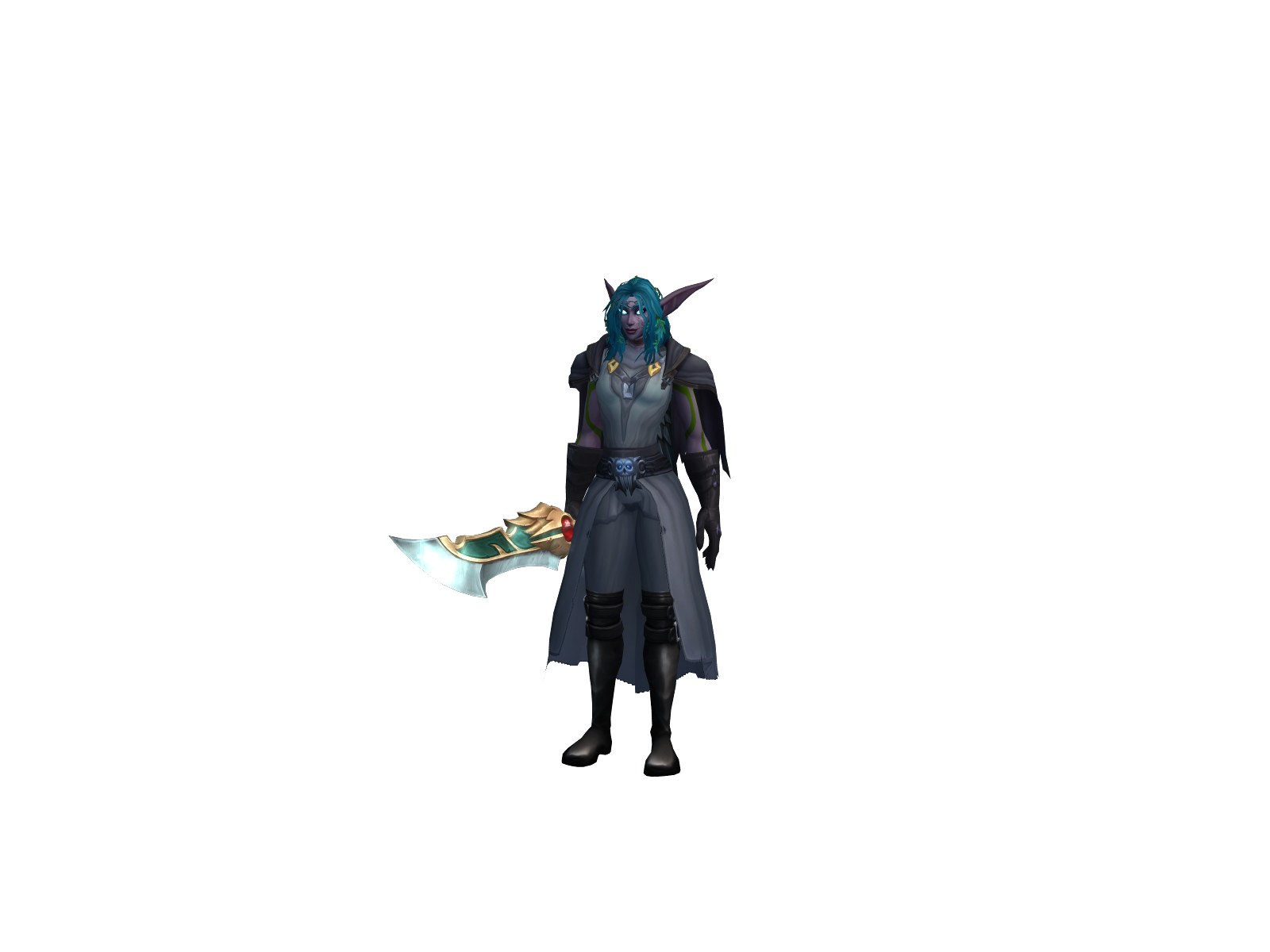 Чикабам 3D character render