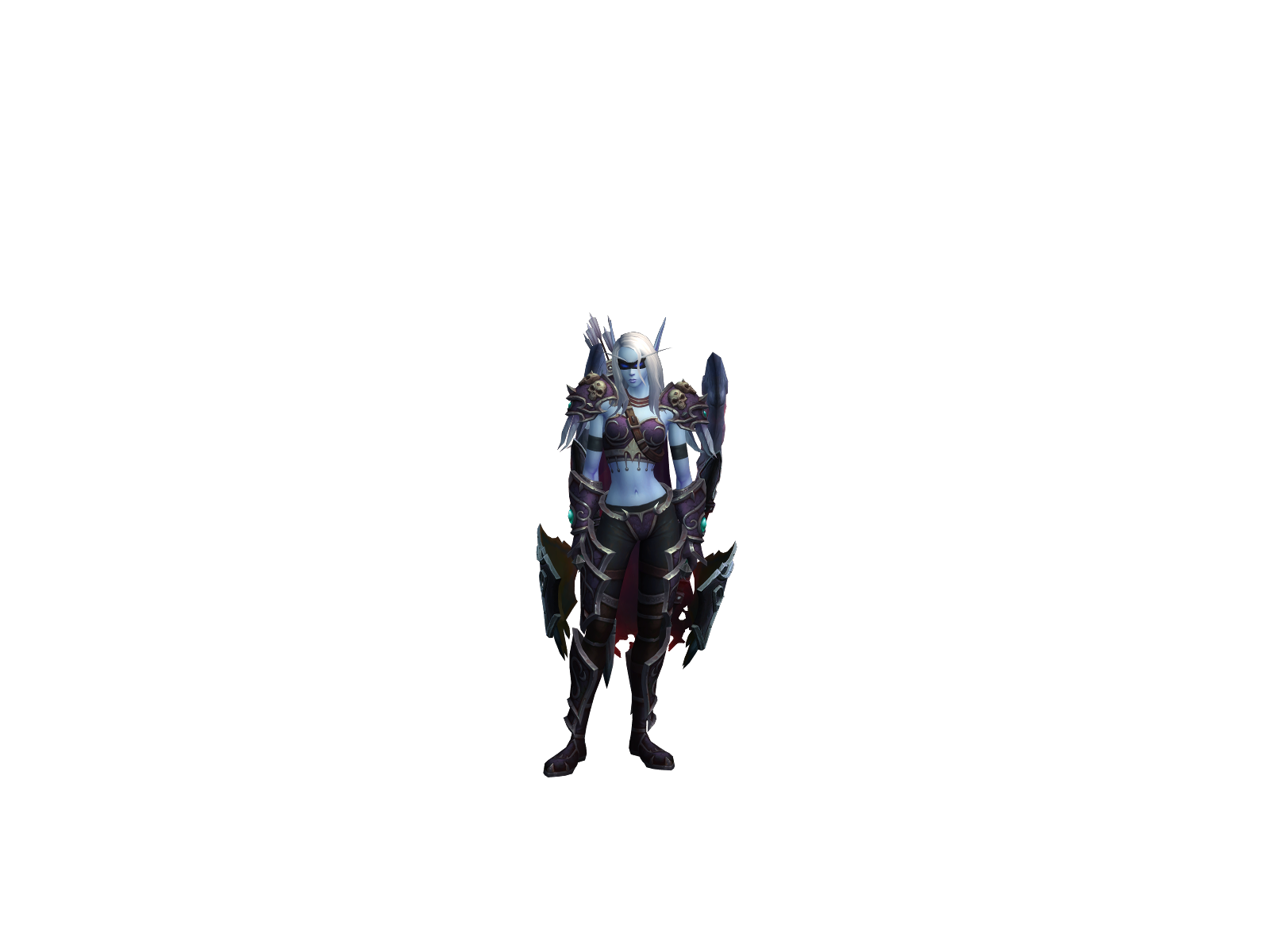 Аллерина 3D character render