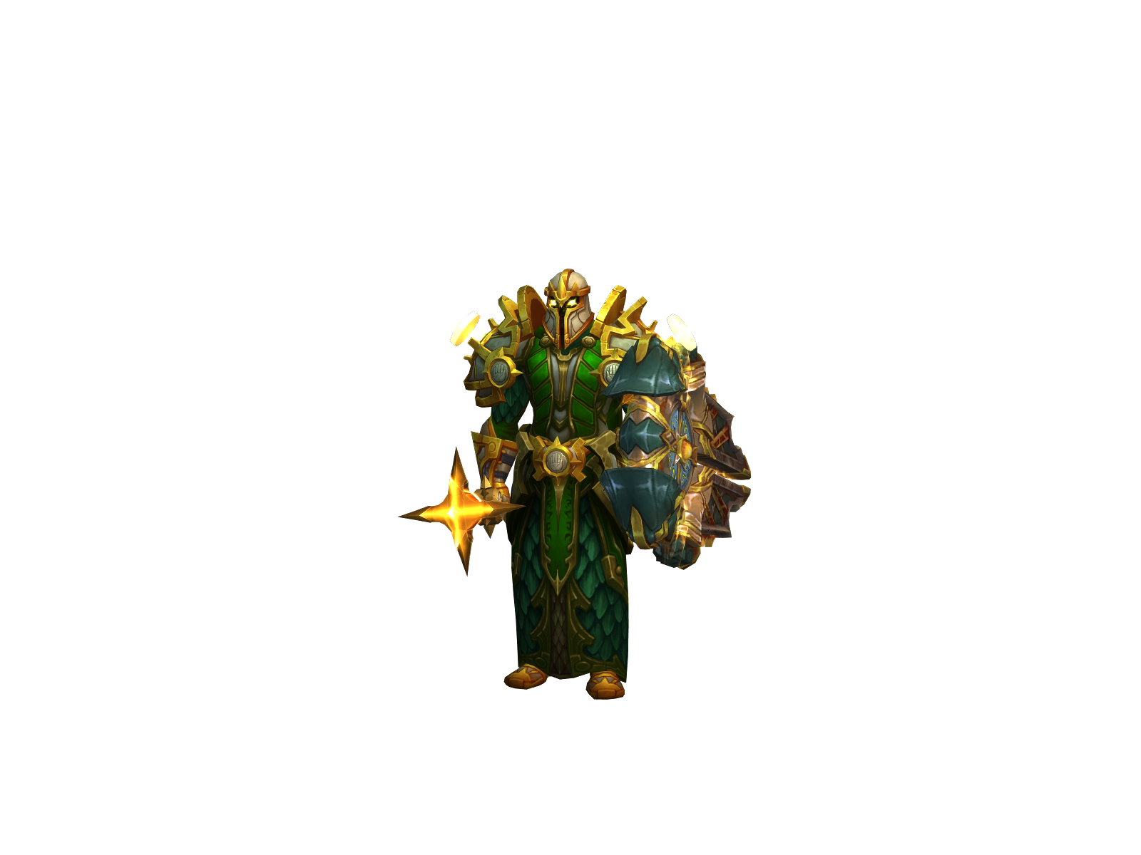 Варегас 3D character render