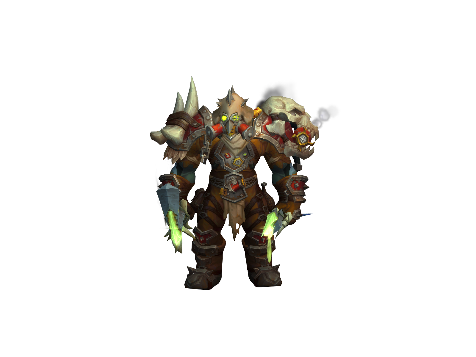 Теньпауля 3D character render