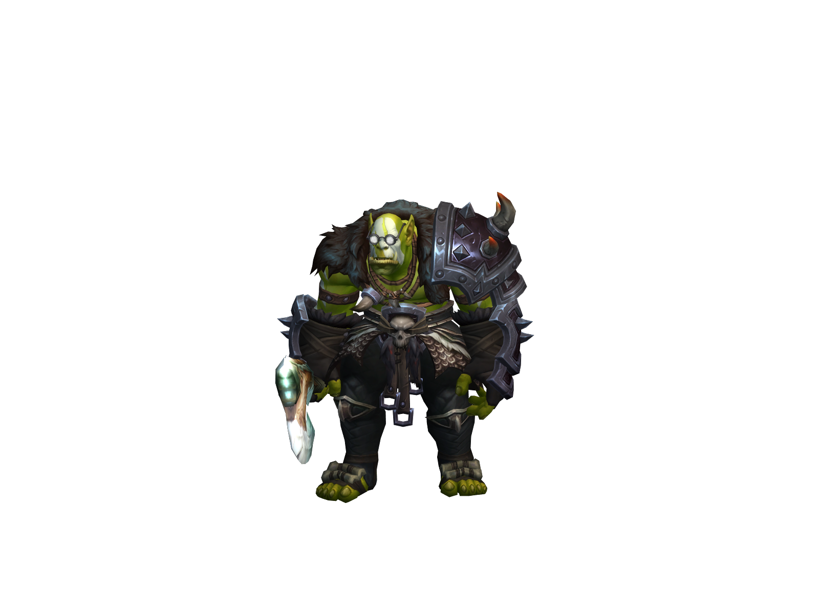 Чобушек 3D character render