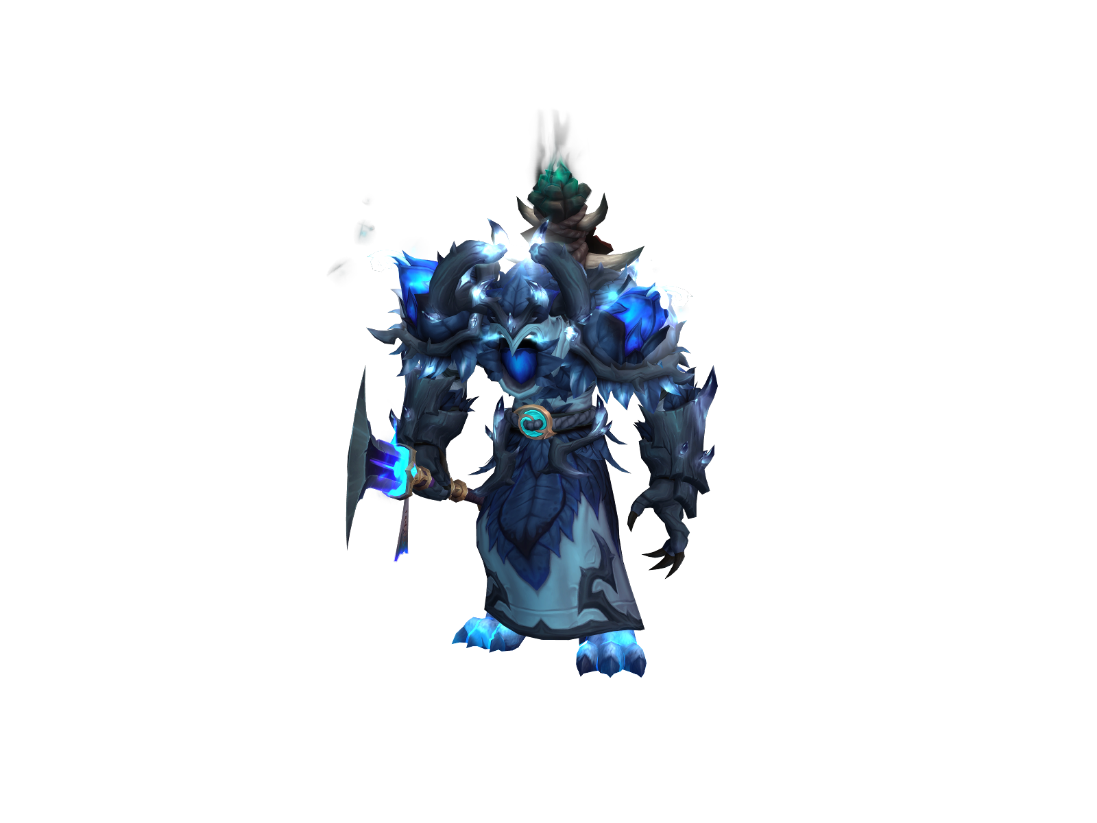 Сакажд 3D character render