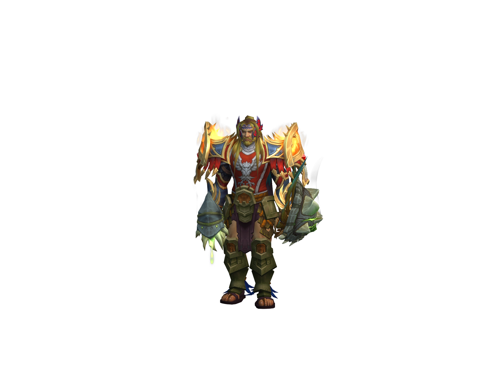Трамппампам 3D character render