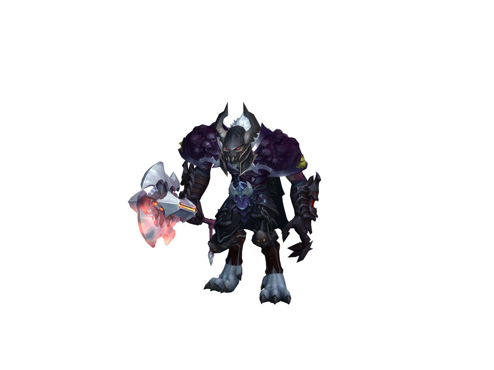 Обкурен 3D character render