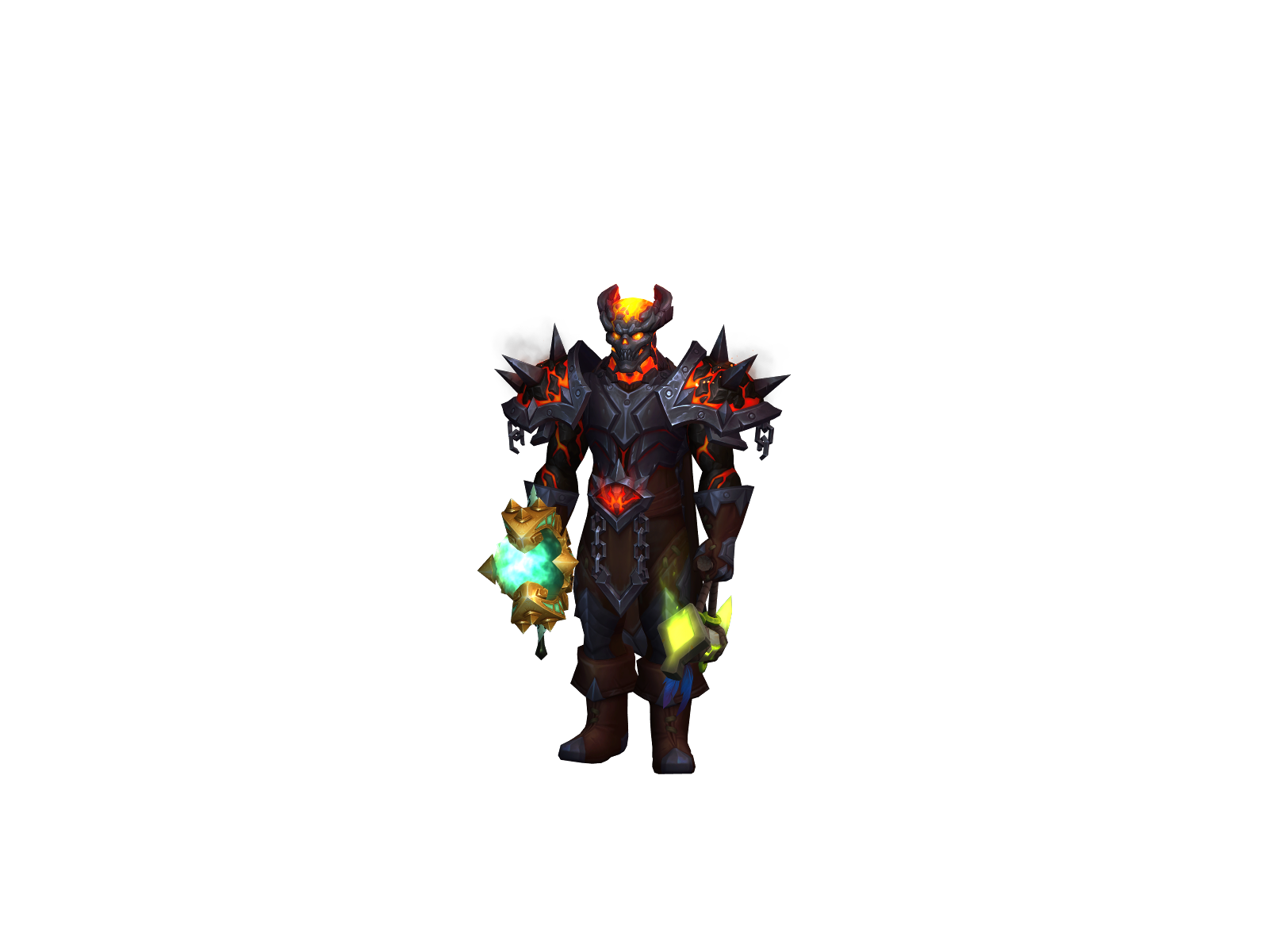 Главый 3D character render