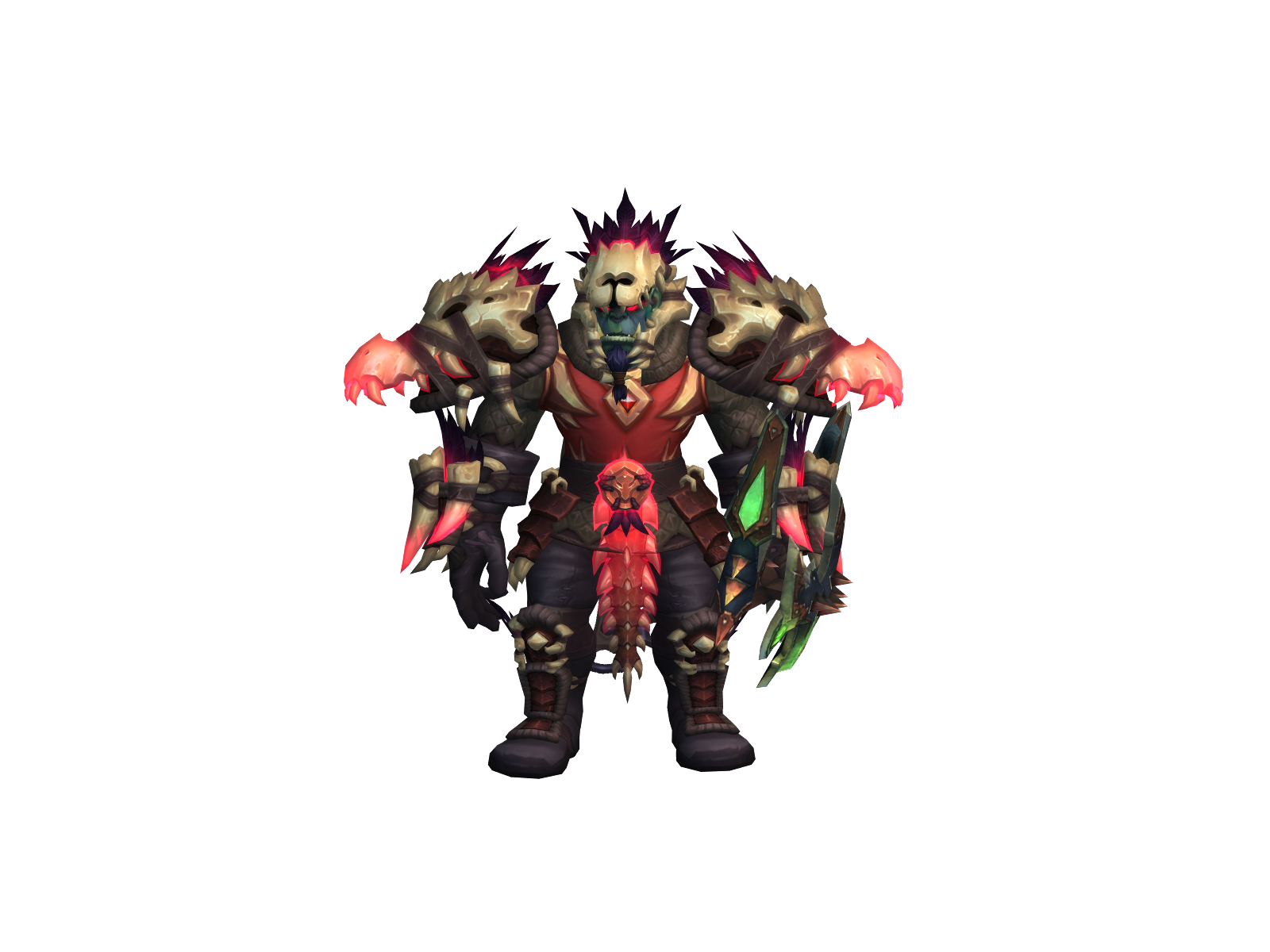 Шррут 3D character render