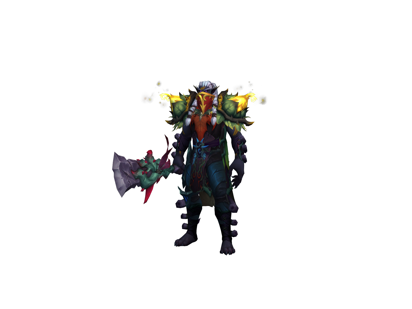 Йяд 3D character render