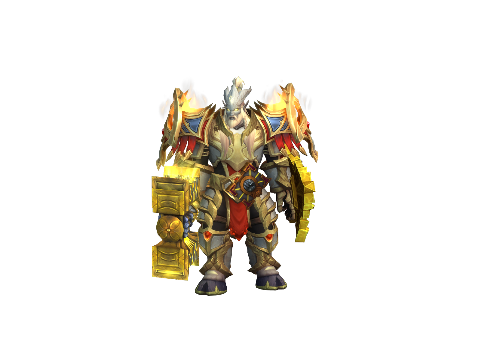 Чага 3D character render