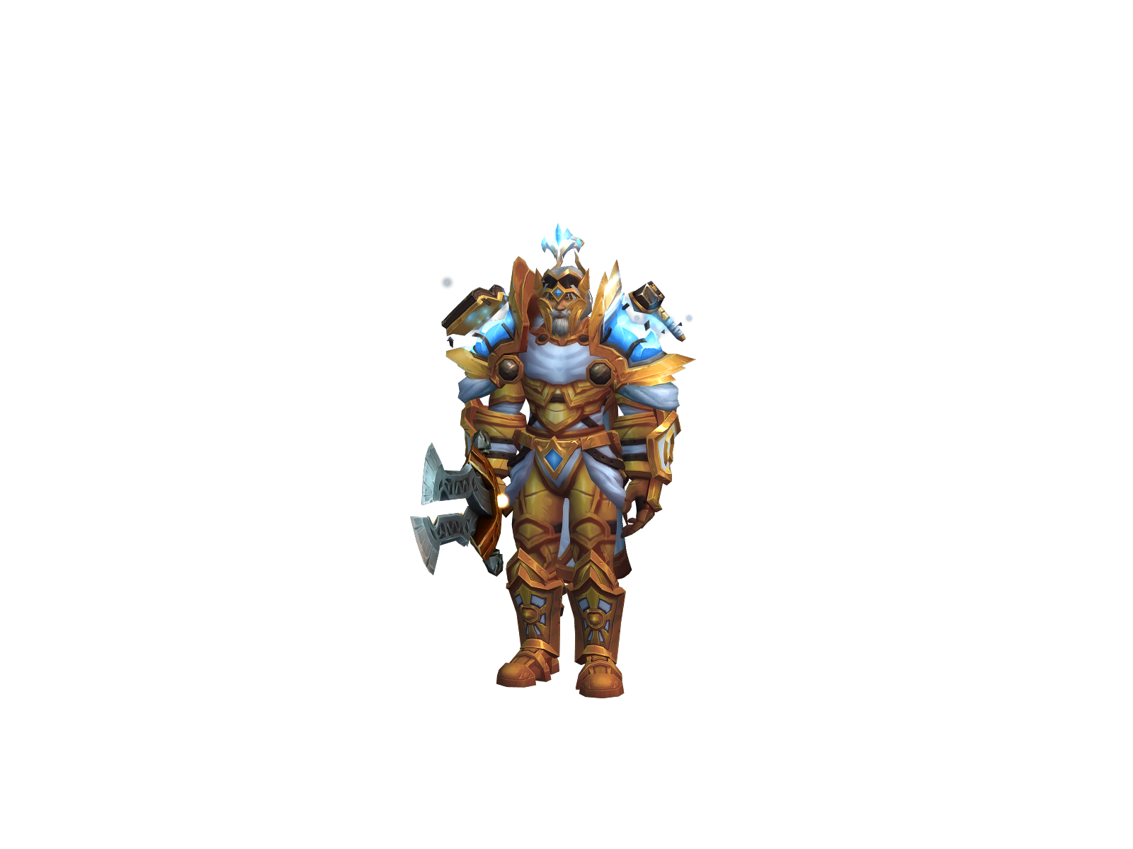 Огнепал 3D character render
