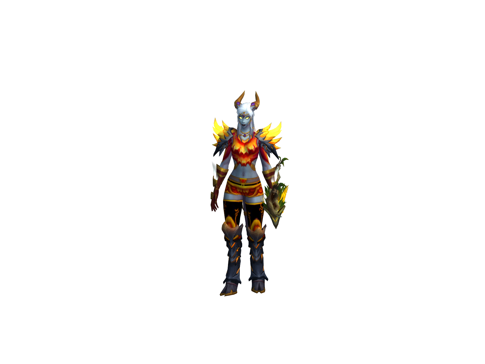 Крошкамэги 3D character render