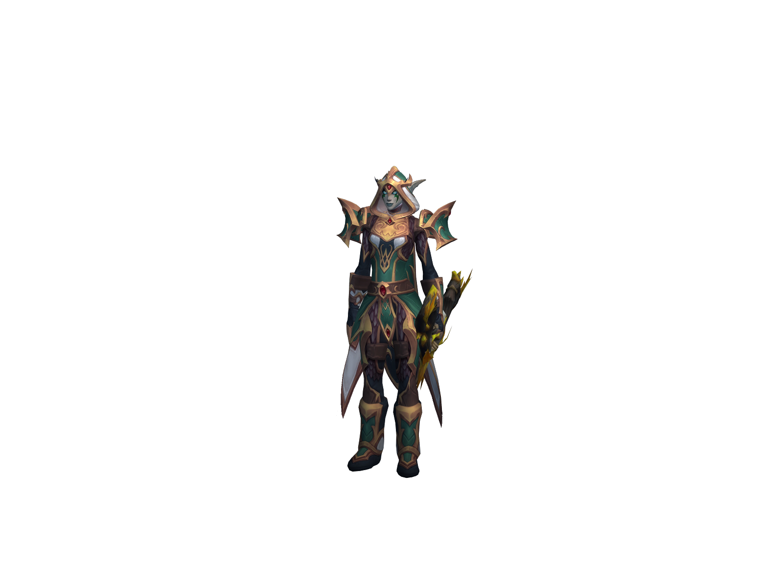 Анейт 3D character render