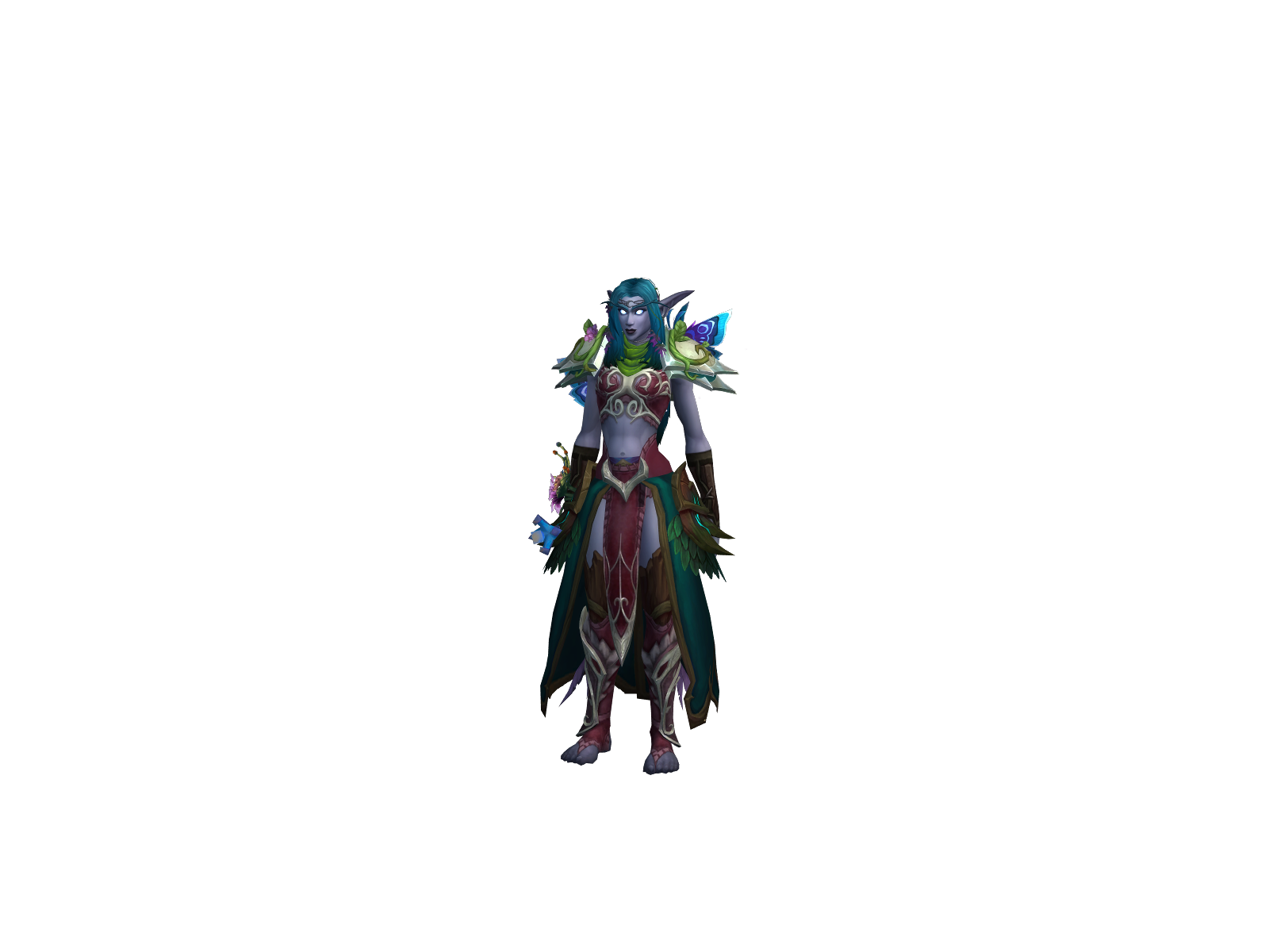 Кадмея 3D character render