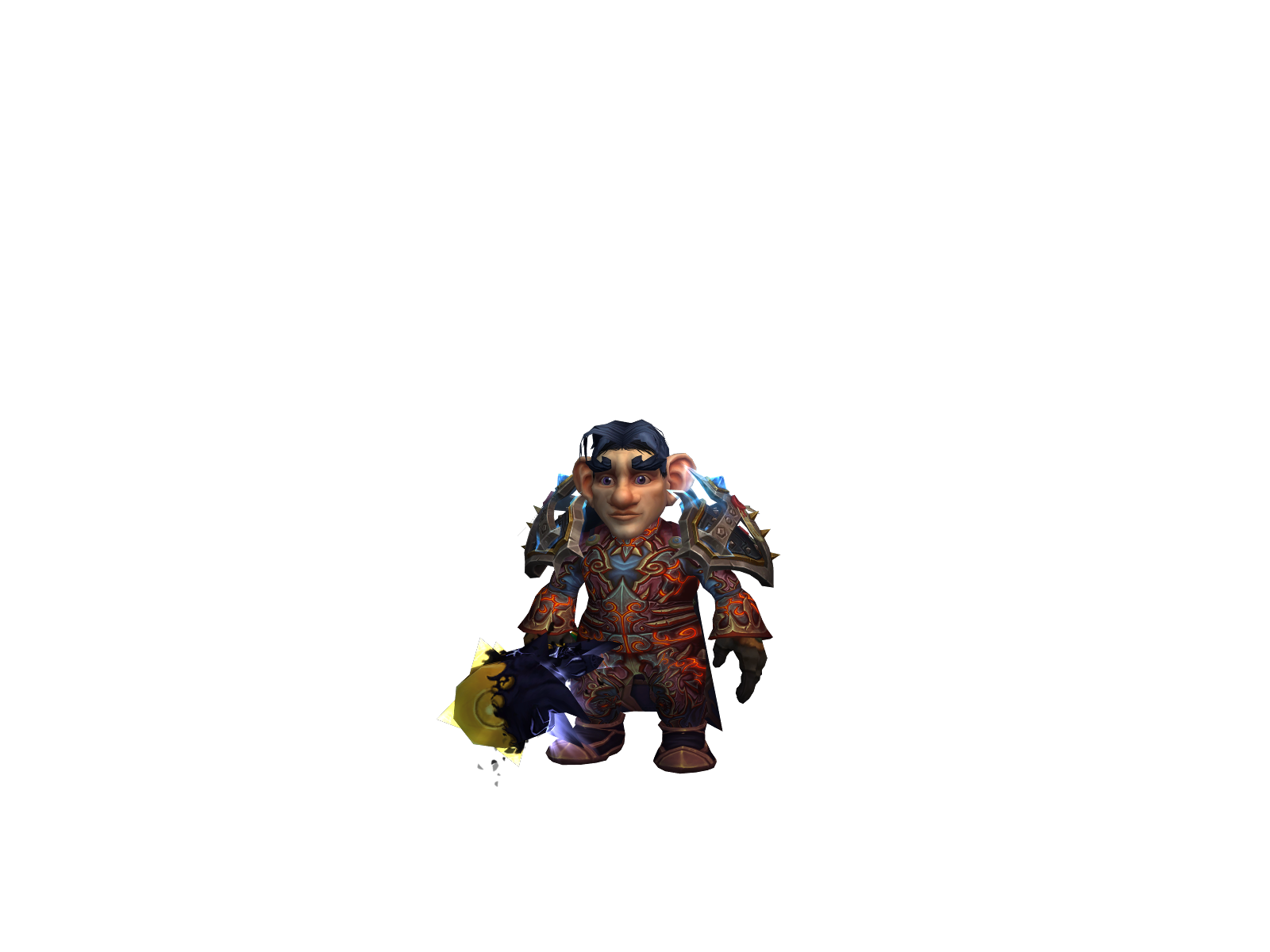 Пятиэтажка 3D character render